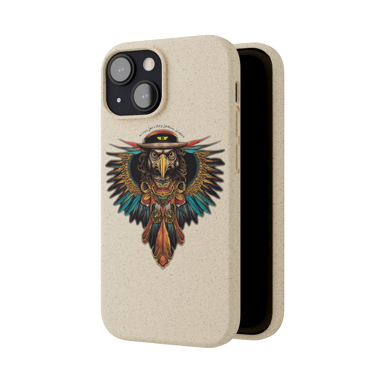 Jeffrey Joslin Hawk Biodegradable Phone Cases