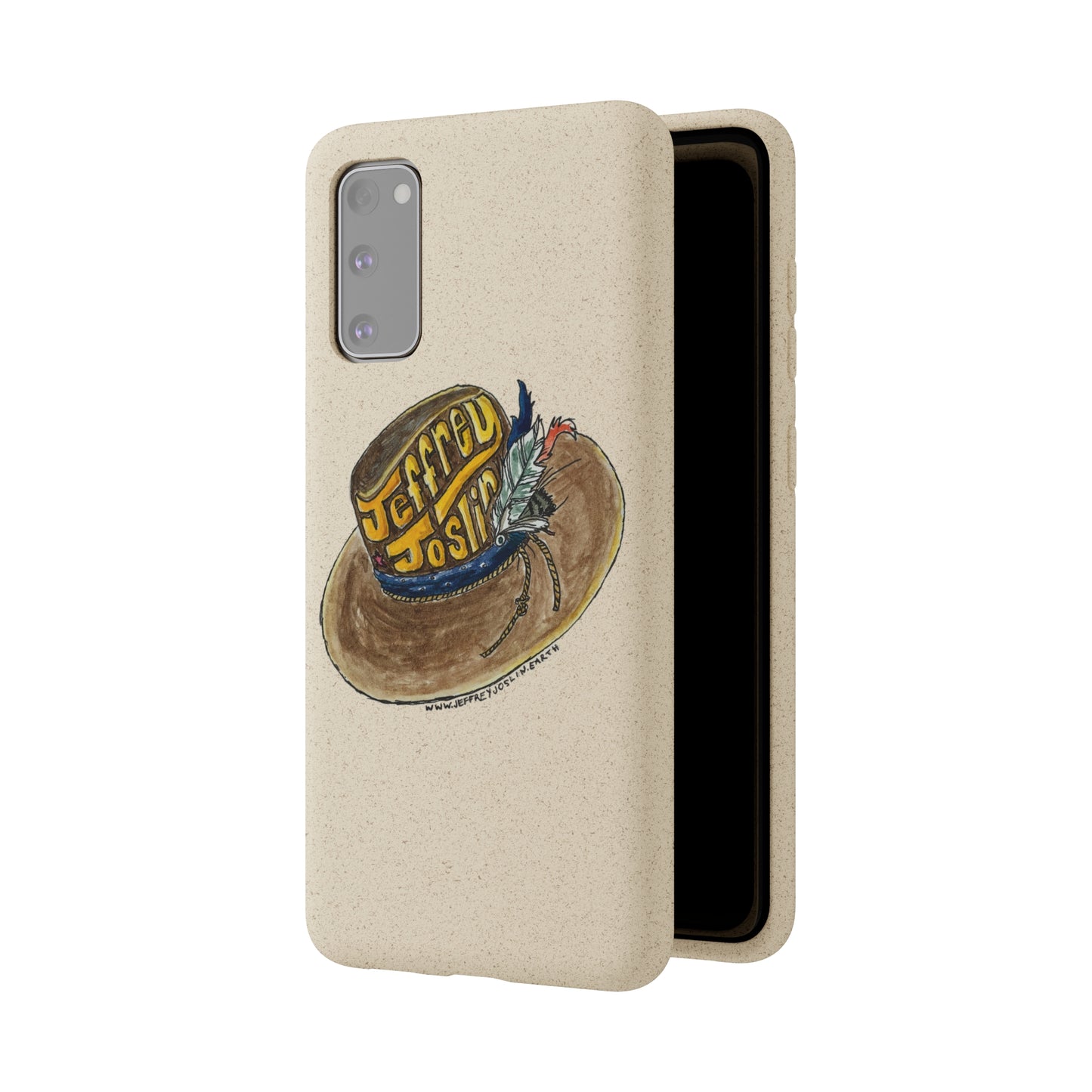 JJ Watercolor Hat Biodegradable Phone Cases