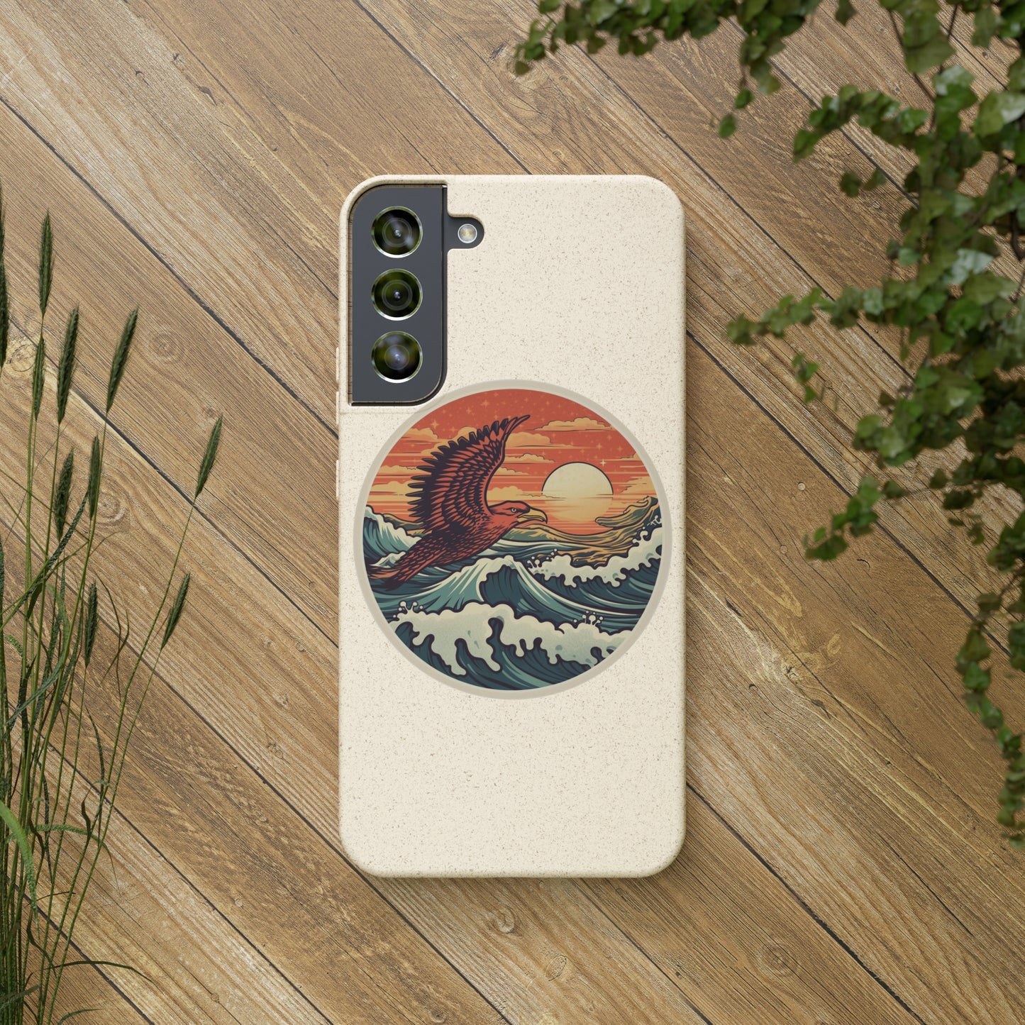 Hawk Ocean Biodegradable Phone Cases