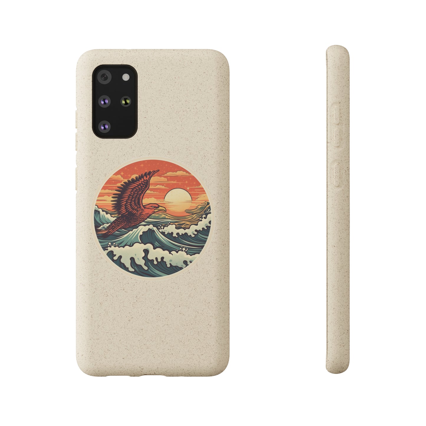 Hawk Ocean Biodegradable Phone Cases