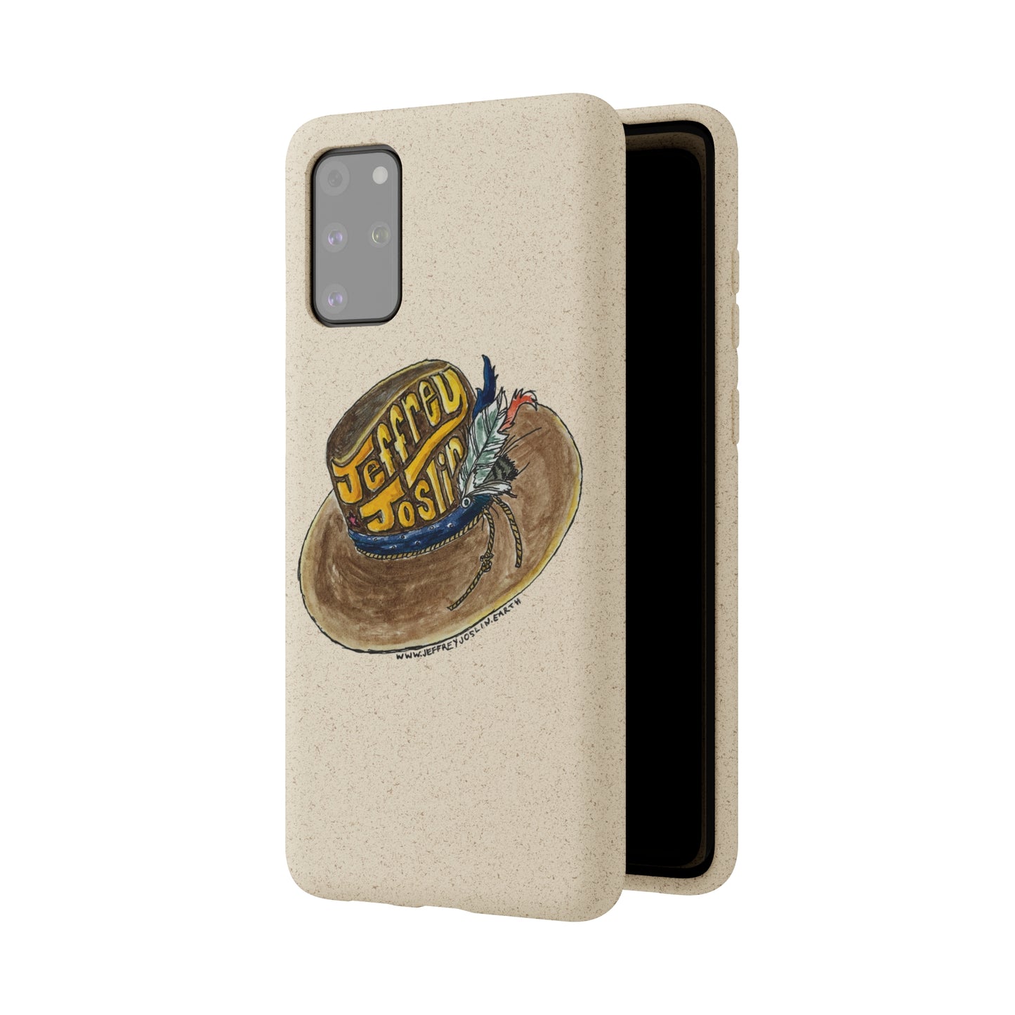 JJ Watercolor Hat Biodegradable Phone Cases