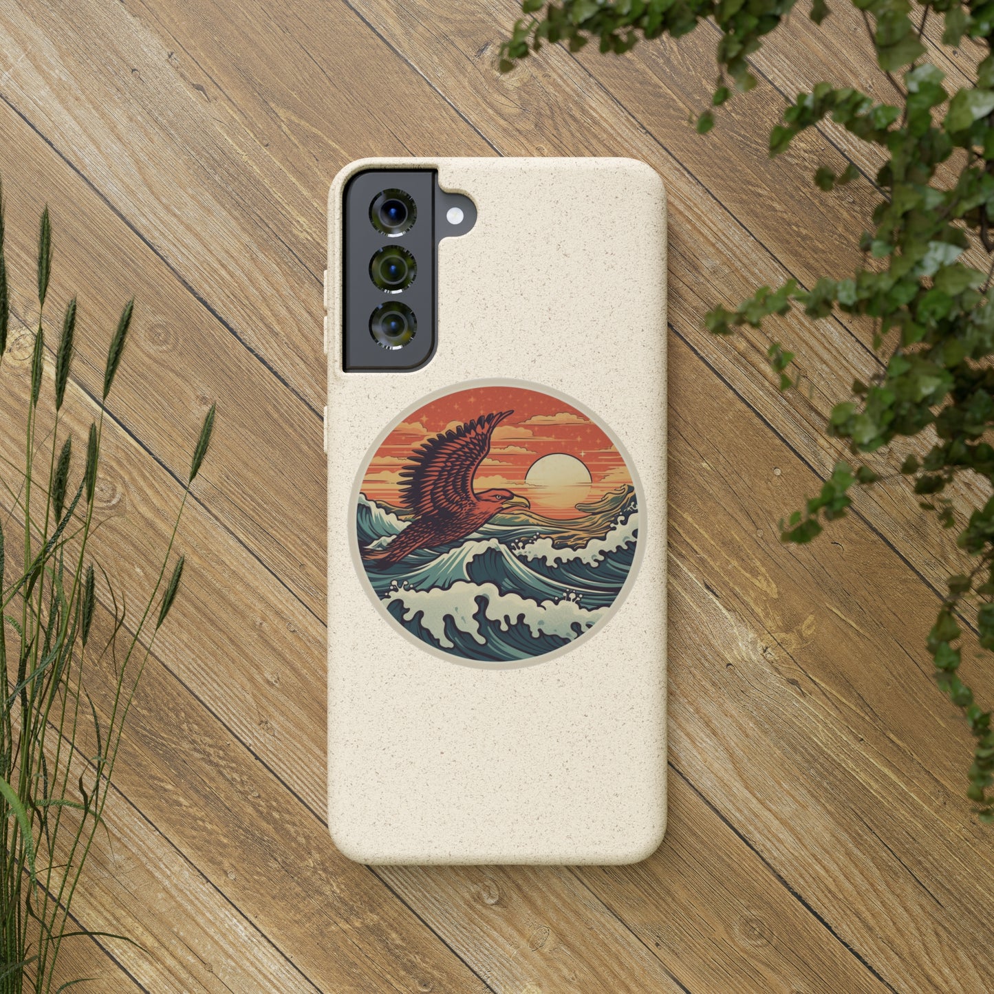 Hawk Ocean Biodegradable Phone Cases