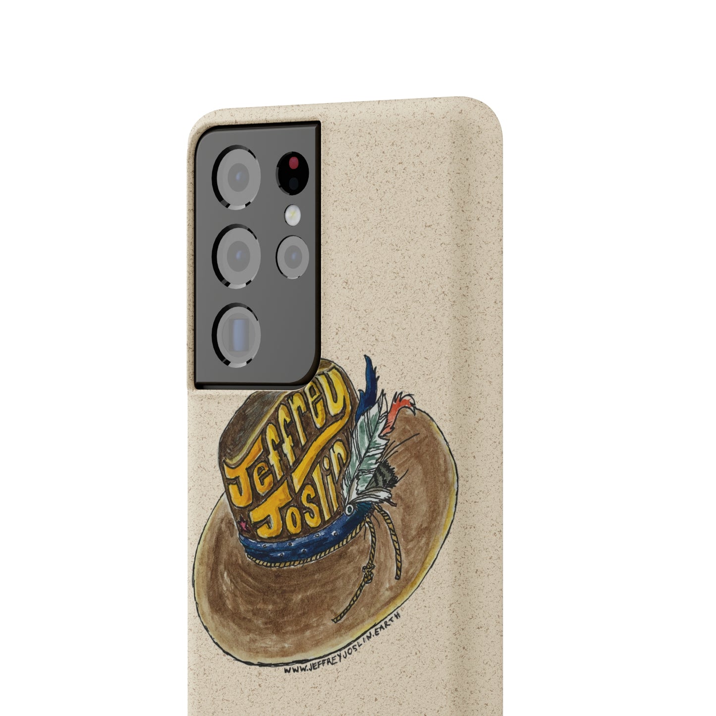 JJ Watercolor Hat Biodegradable Phone Cases