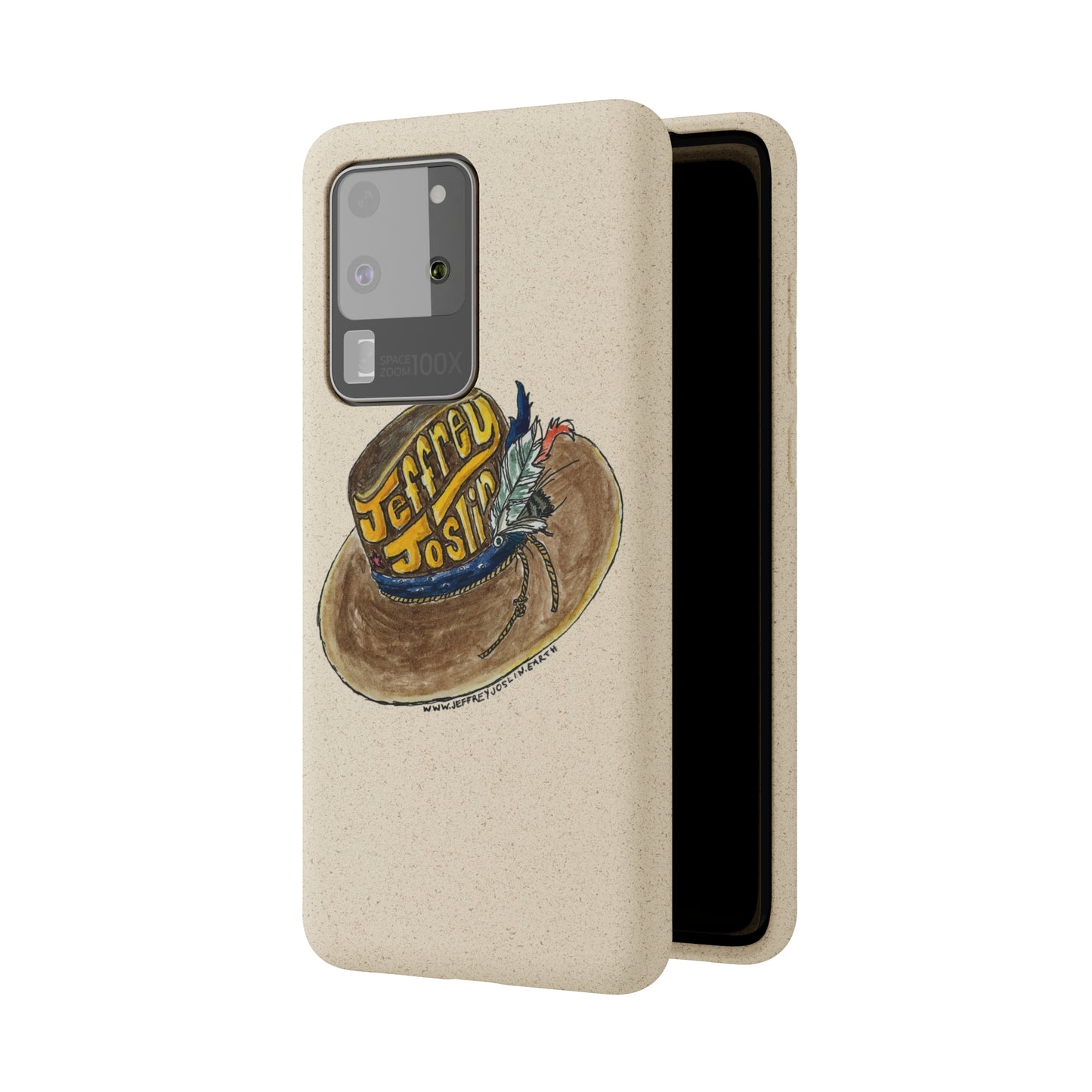 JJ Watercolor Hat Biodegradable Phone Cases