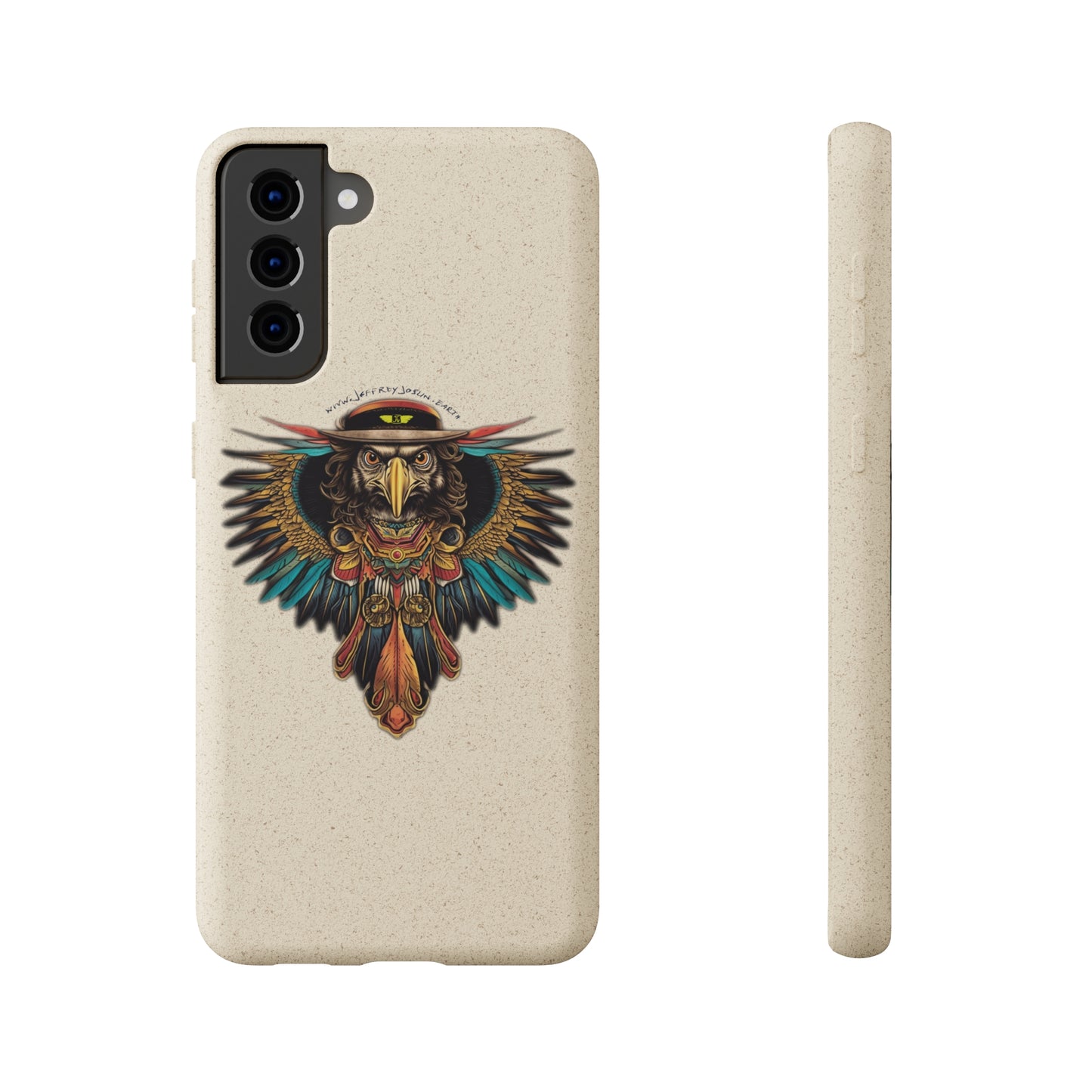 Jeffrey Joslin Hawk Biodegradable Phone Cases