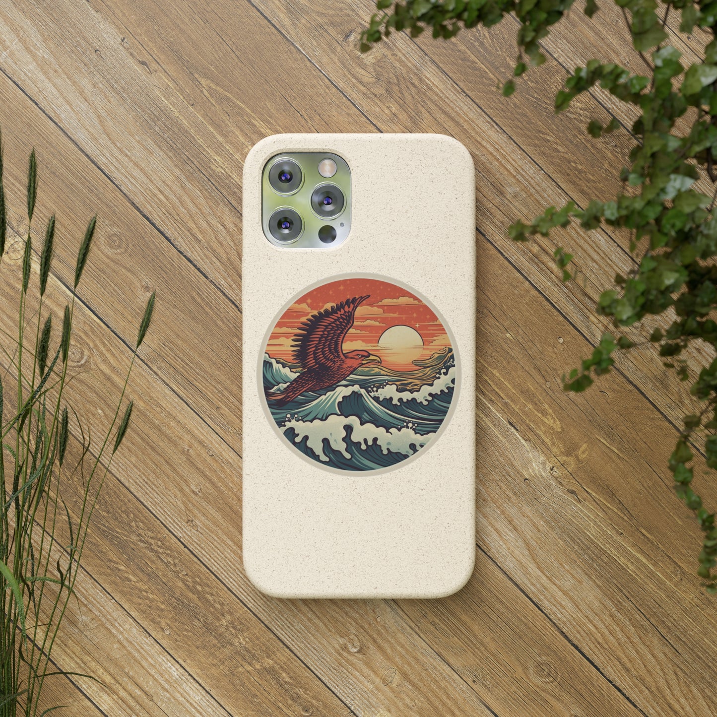 Hawk Ocean Biodegradable Phone Cases