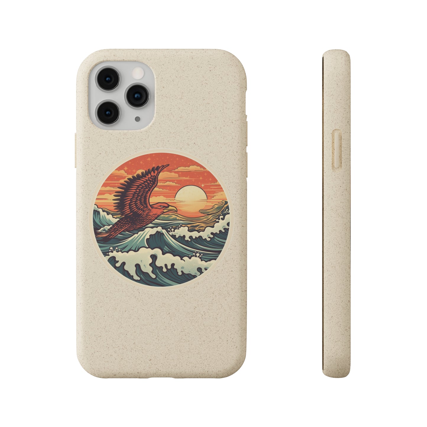 Hawk Ocean Biodegradable Phone Cases