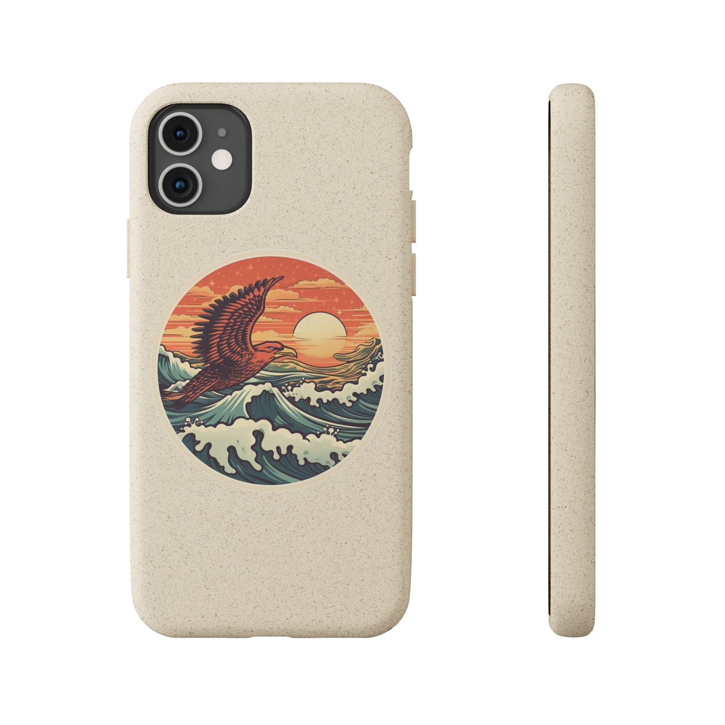 Hawk Ocean Biodegradable Phone Cases