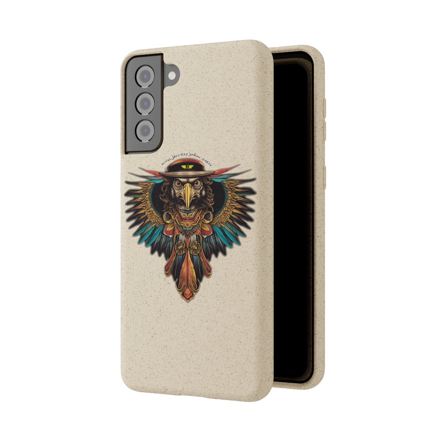 Jeffrey Joslin Hawk Biodegradable Phone Cases