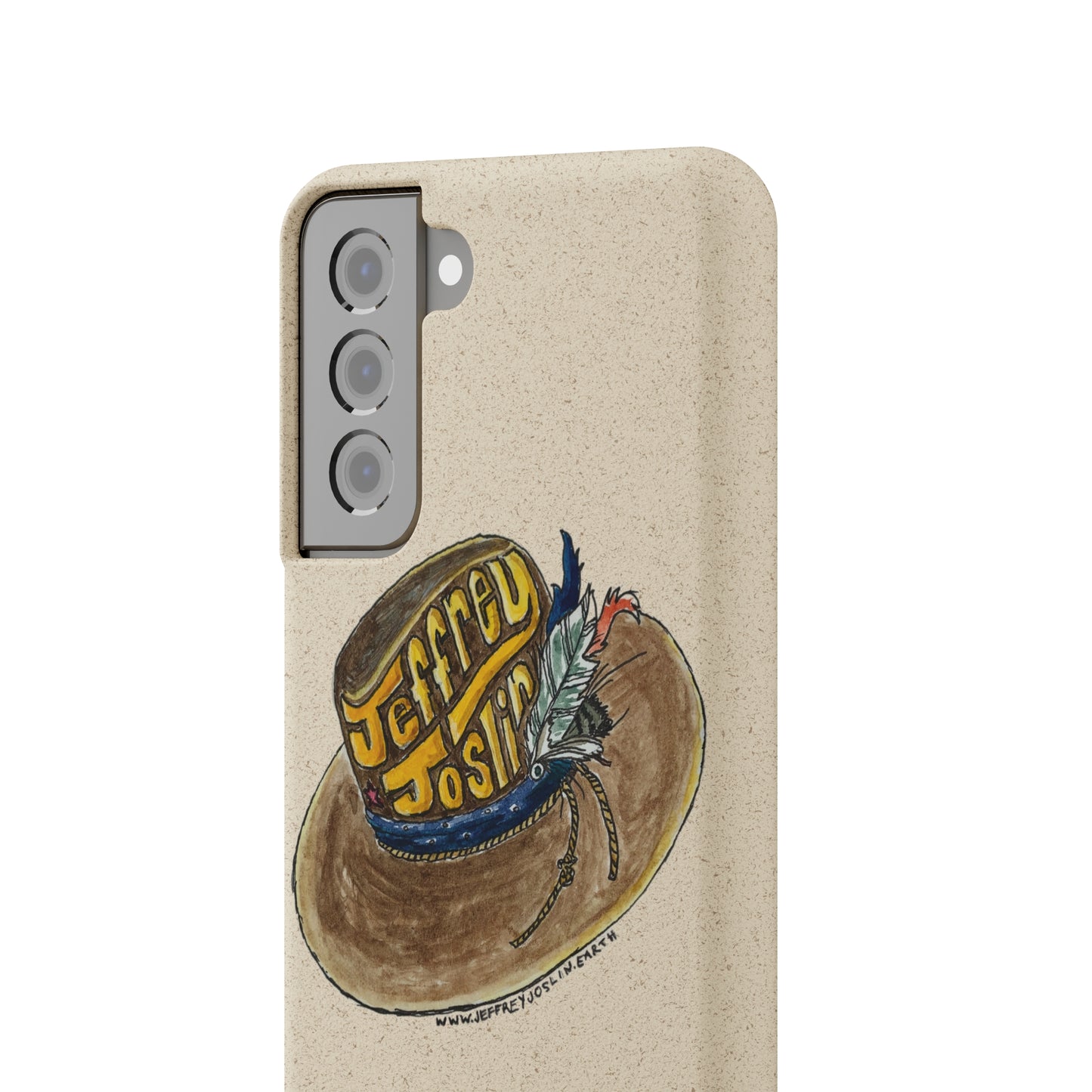 JJ Watercolor Hat Biodegradable Phone Cases