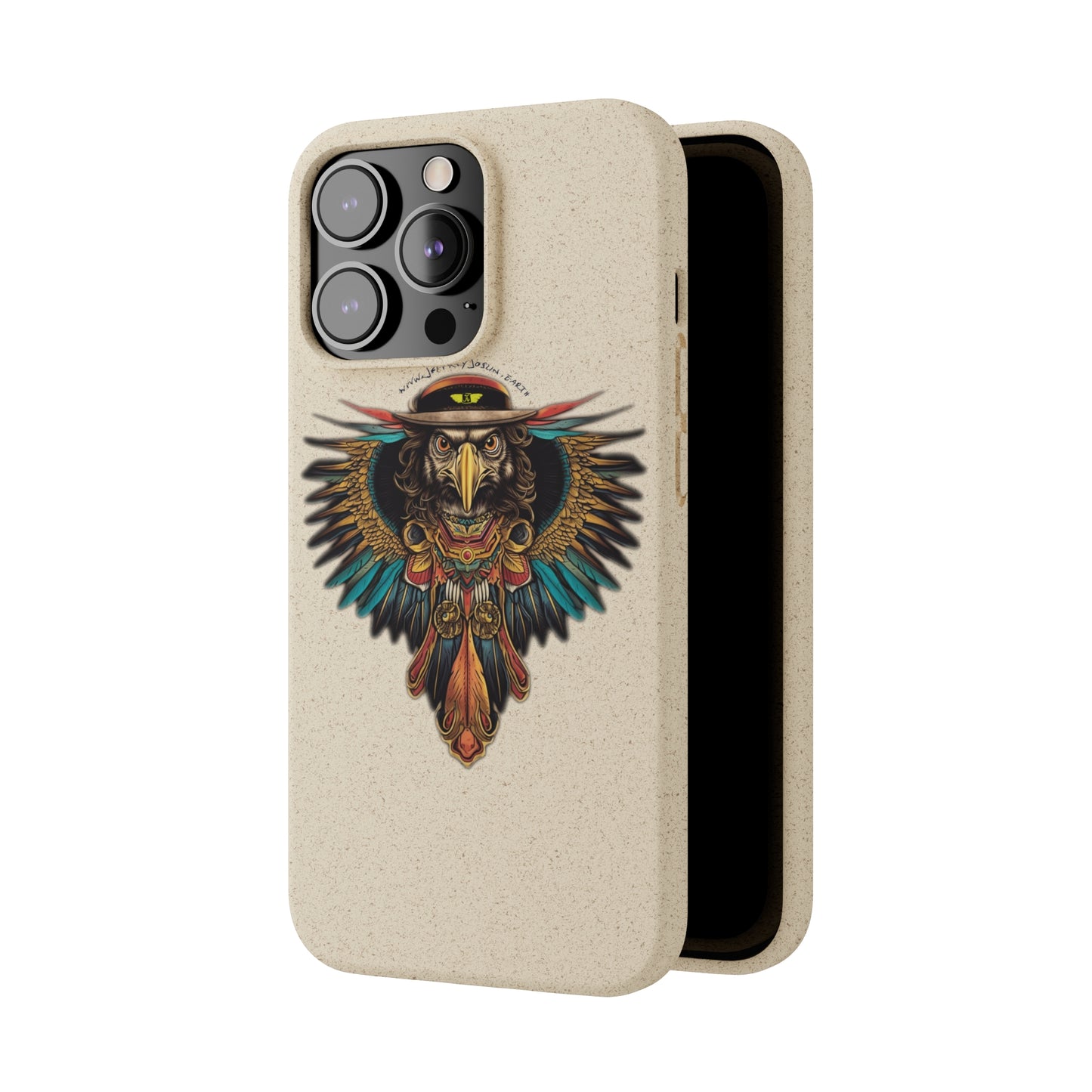 Jeffrey Joslin Hawk Biodegradable Phone Cases