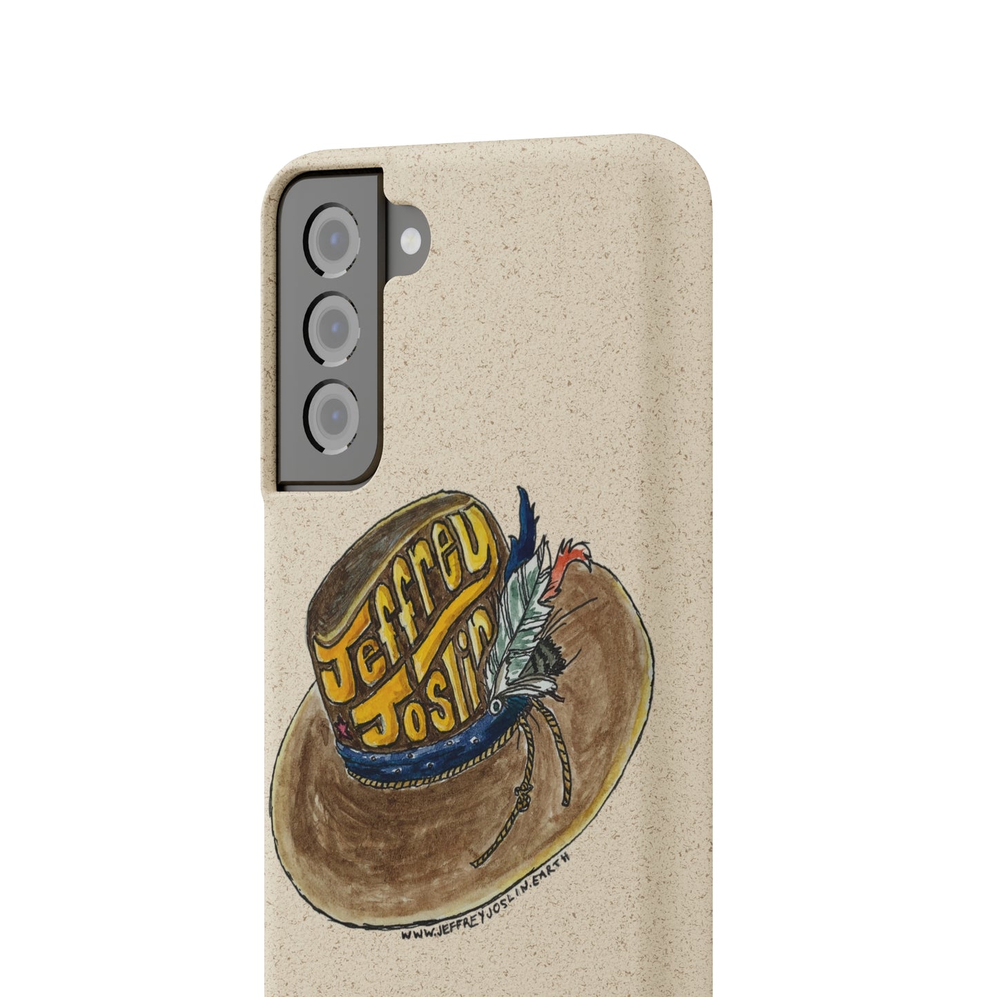 JJ Watercolor Hat Biodegradable Phone Cases