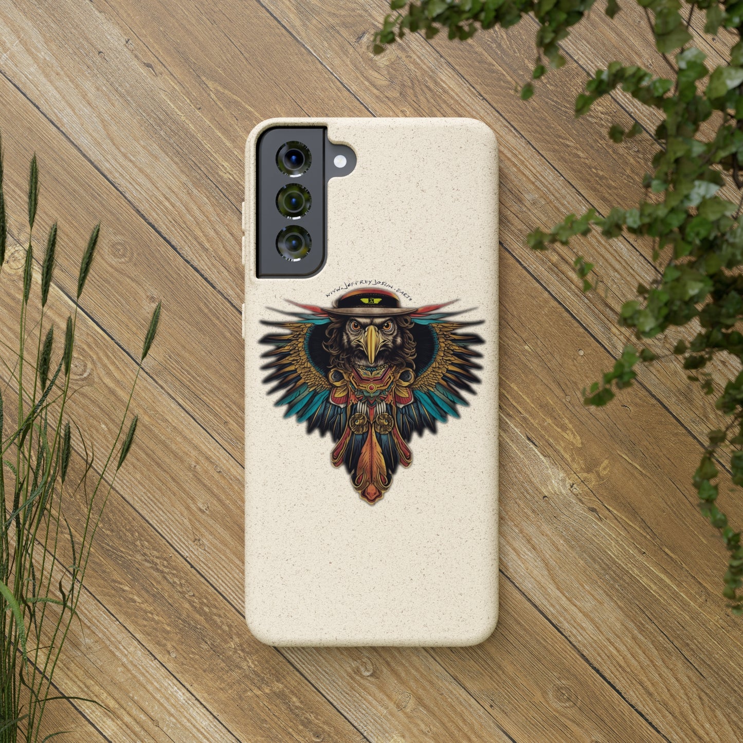 Jeffrey Joslin Hawk Biodegradable Phone Cases