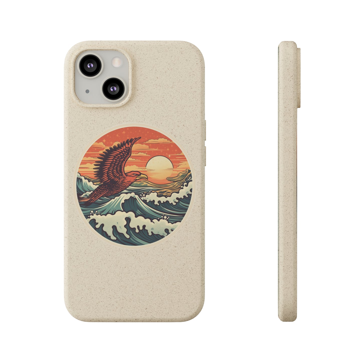 Hawk Ocean Biodegradable Phone Cases