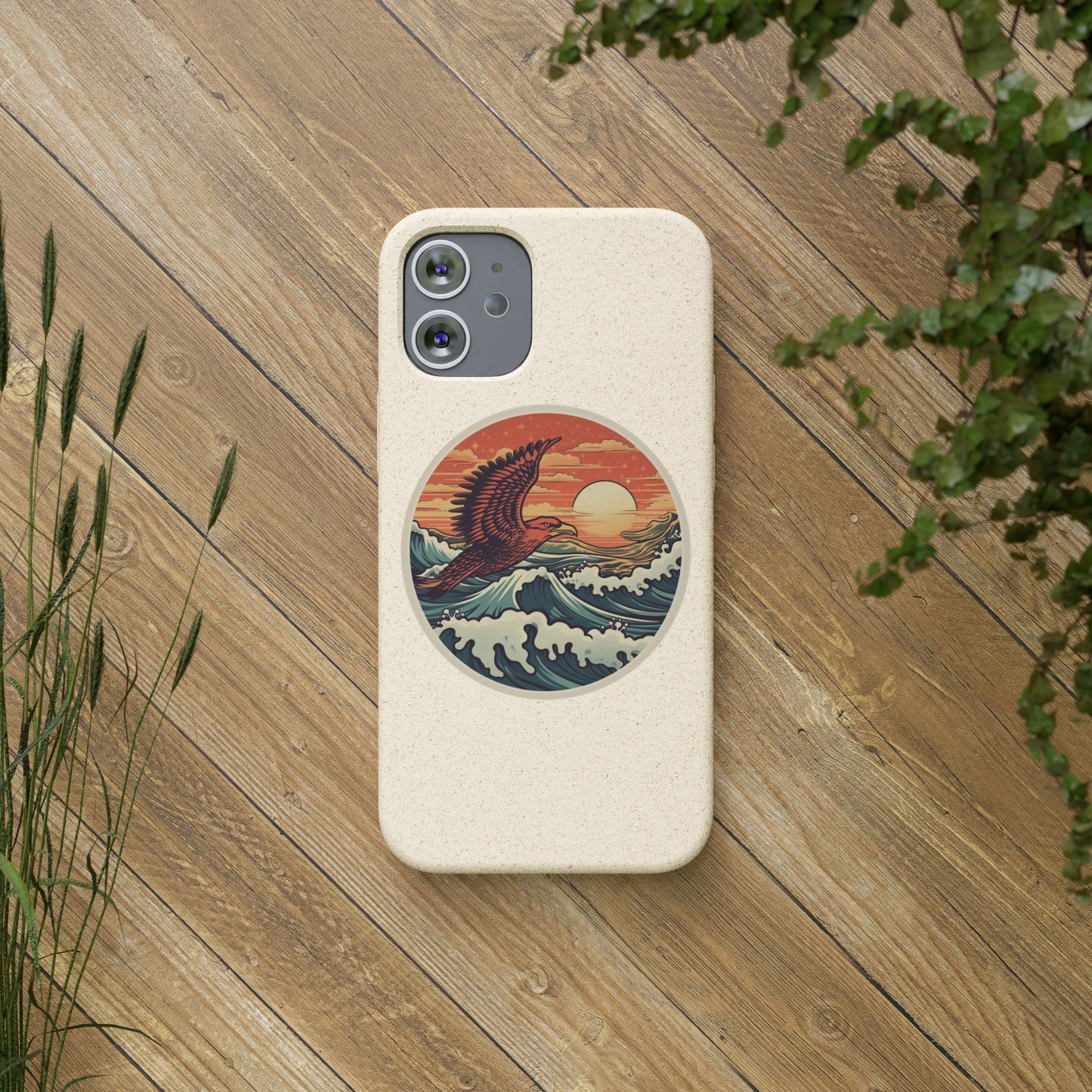 Hawk Ocean Biodegradable Phone Cases