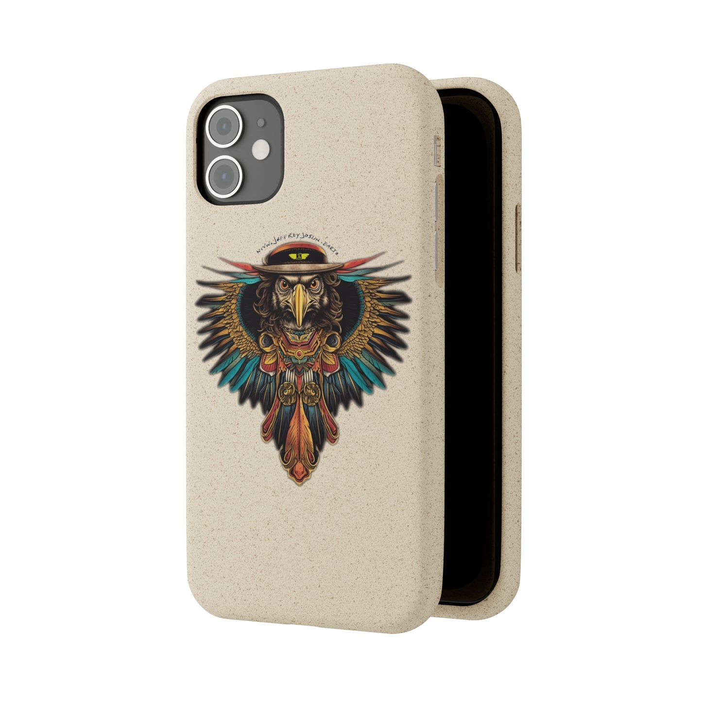 Jeffrey Joslin Hawk Biodegradable Phone Cases