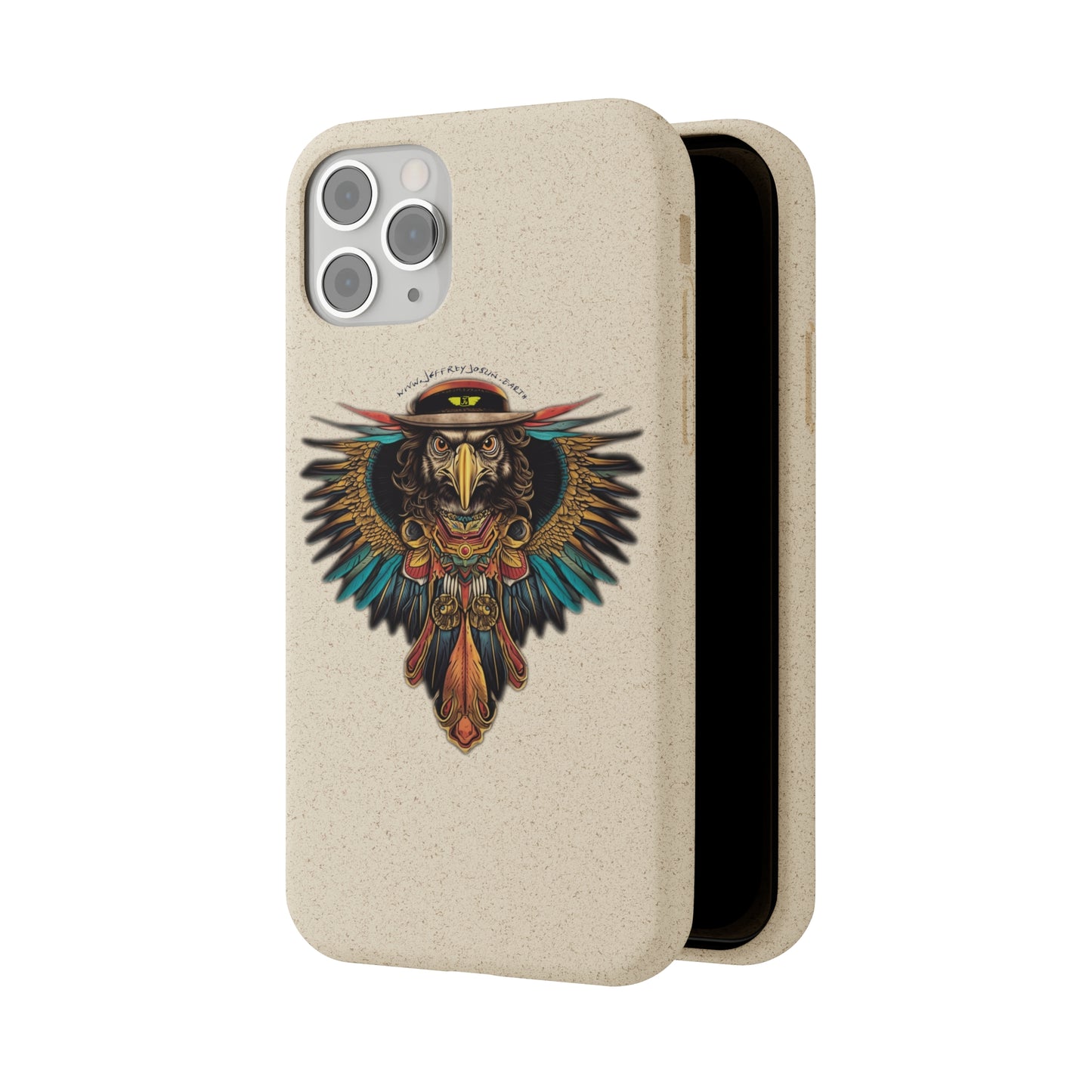 Jeffrey Joslin Hawk Biodegradable Phone Cases