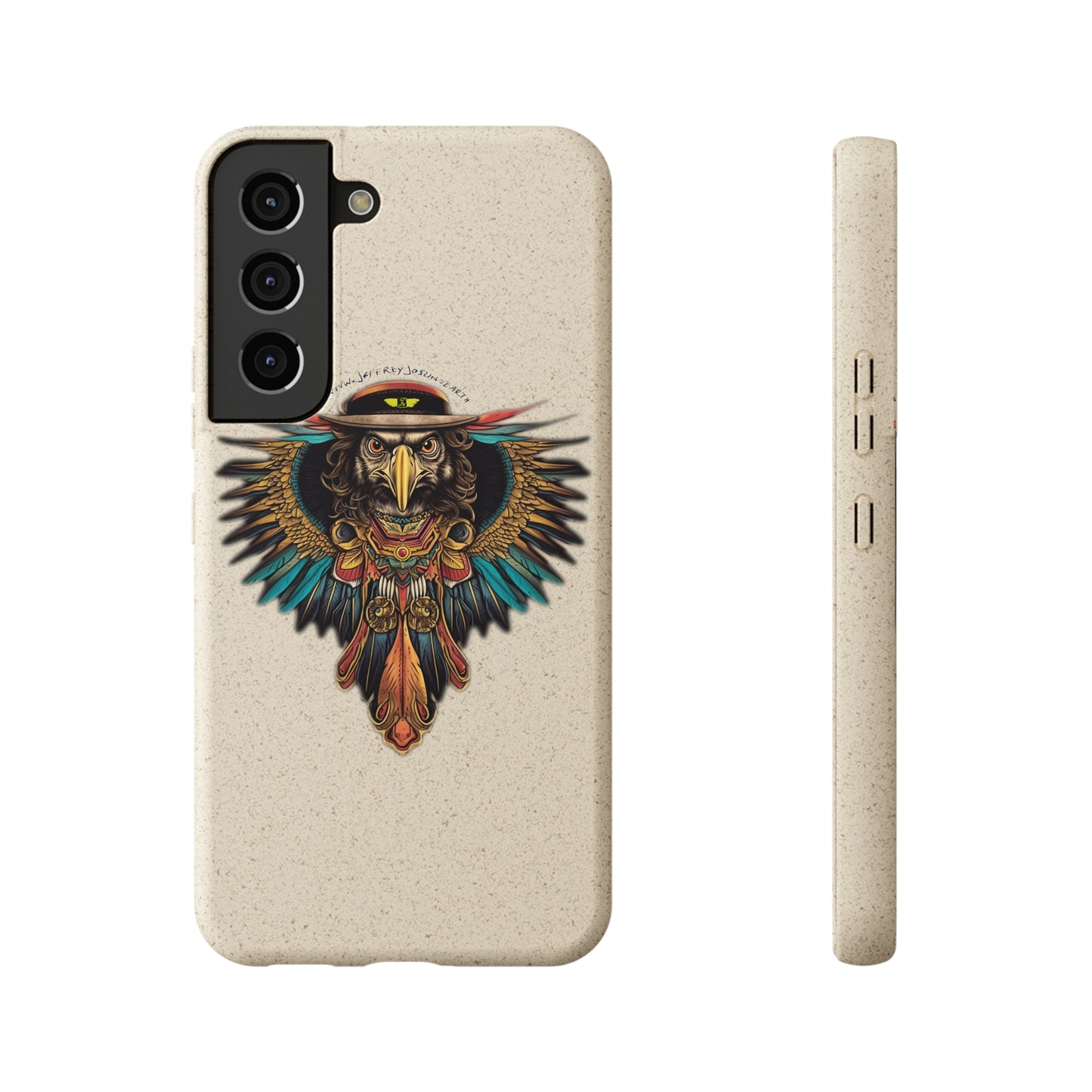 Jeffrey Joslin Hawk Biodegradable Phone Cases