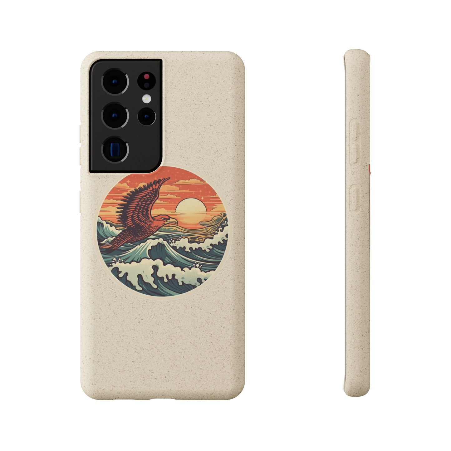 Hawk Ocean Biodegradable Phone Cases