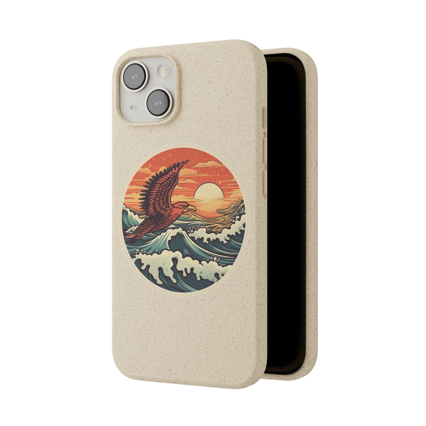 Hawk Ocean Biodegradable Phone Cases