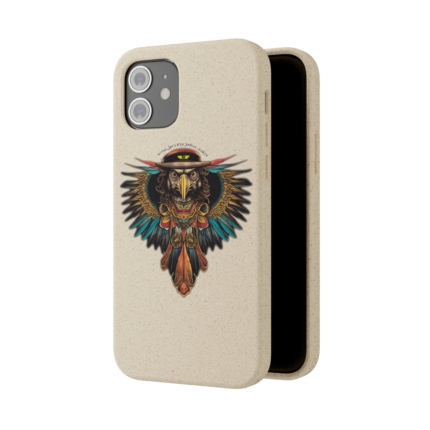 Jeffrey Joslin Hawk Biodegradable Phone Cases