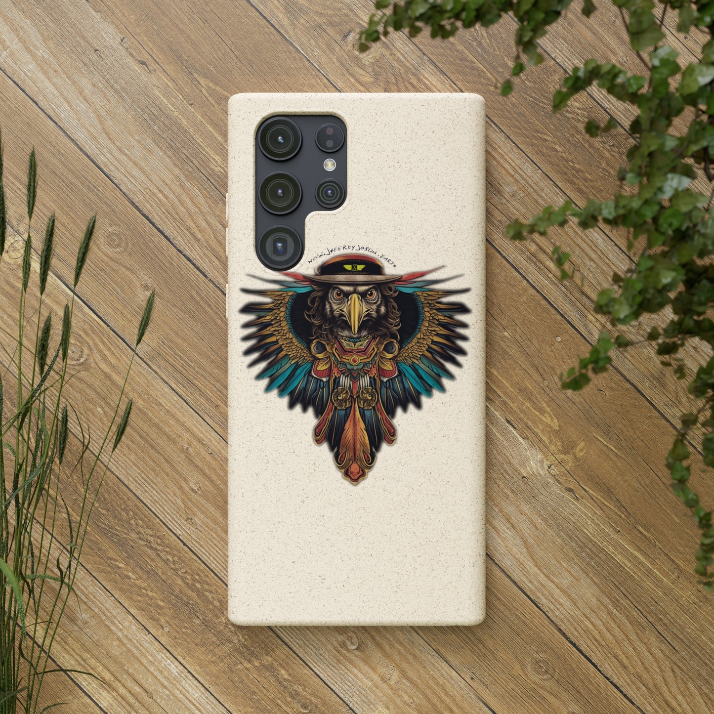 Jeffrey Joslin Hawk Biodegradable Phone Cases