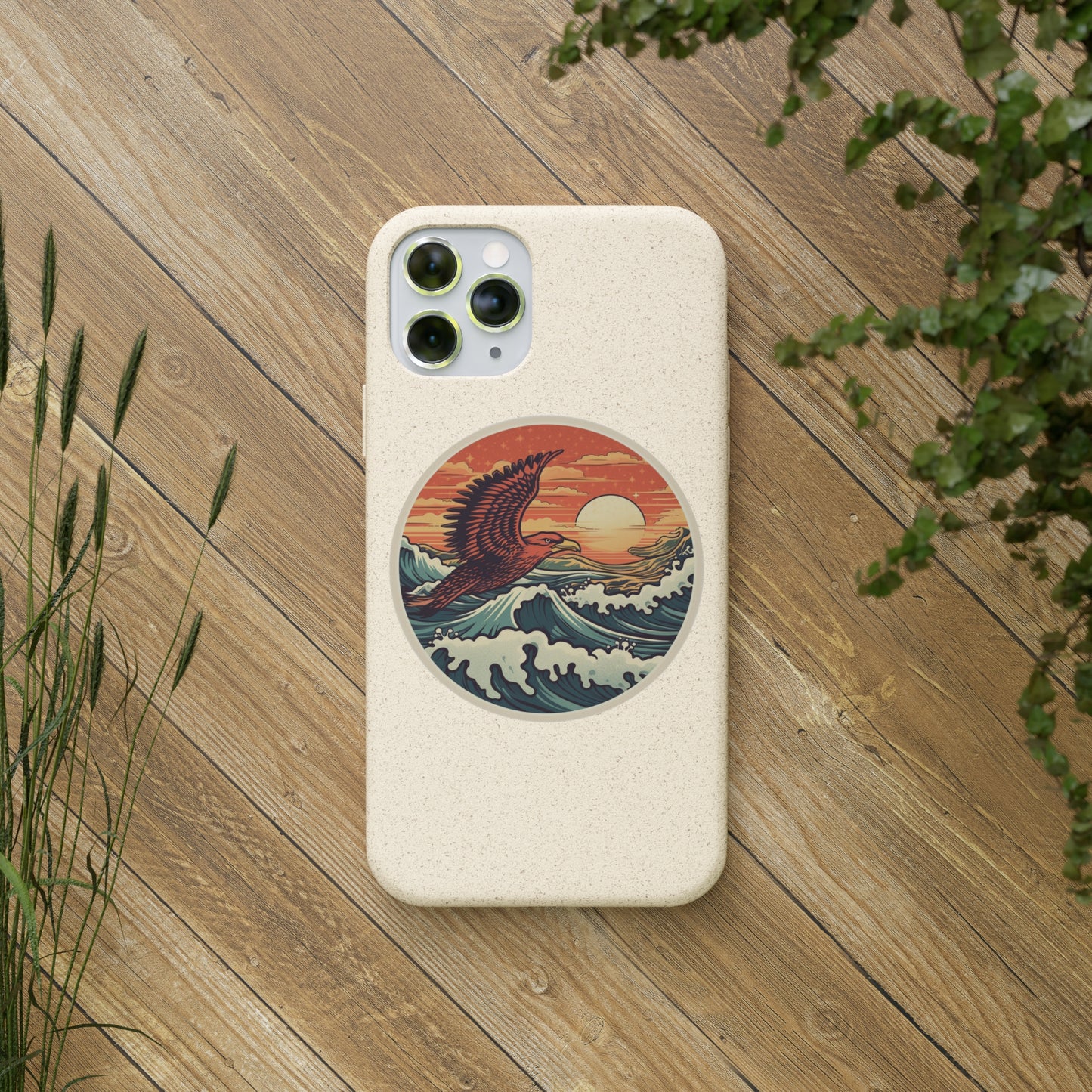 Hawk Ocean Biodegradable Phone Cases