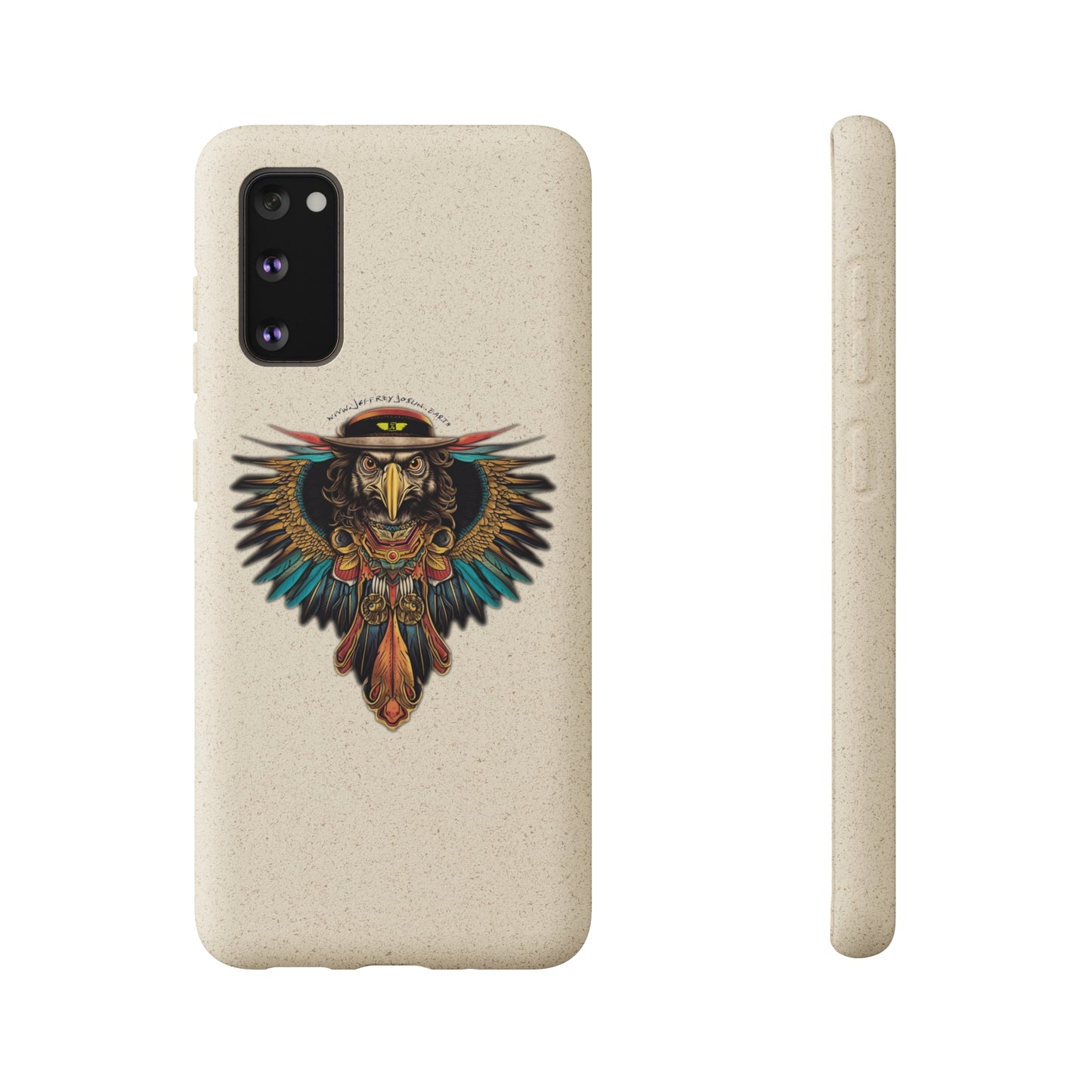 Jeffrey Joslin Hawk Biodegradable Phone Cases