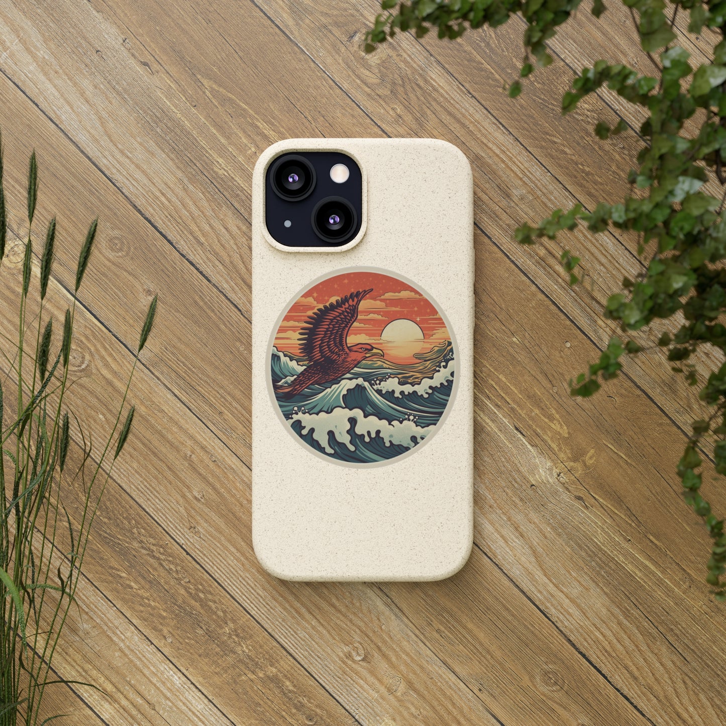 Hawk Ocean Biodegradable Phone Cases