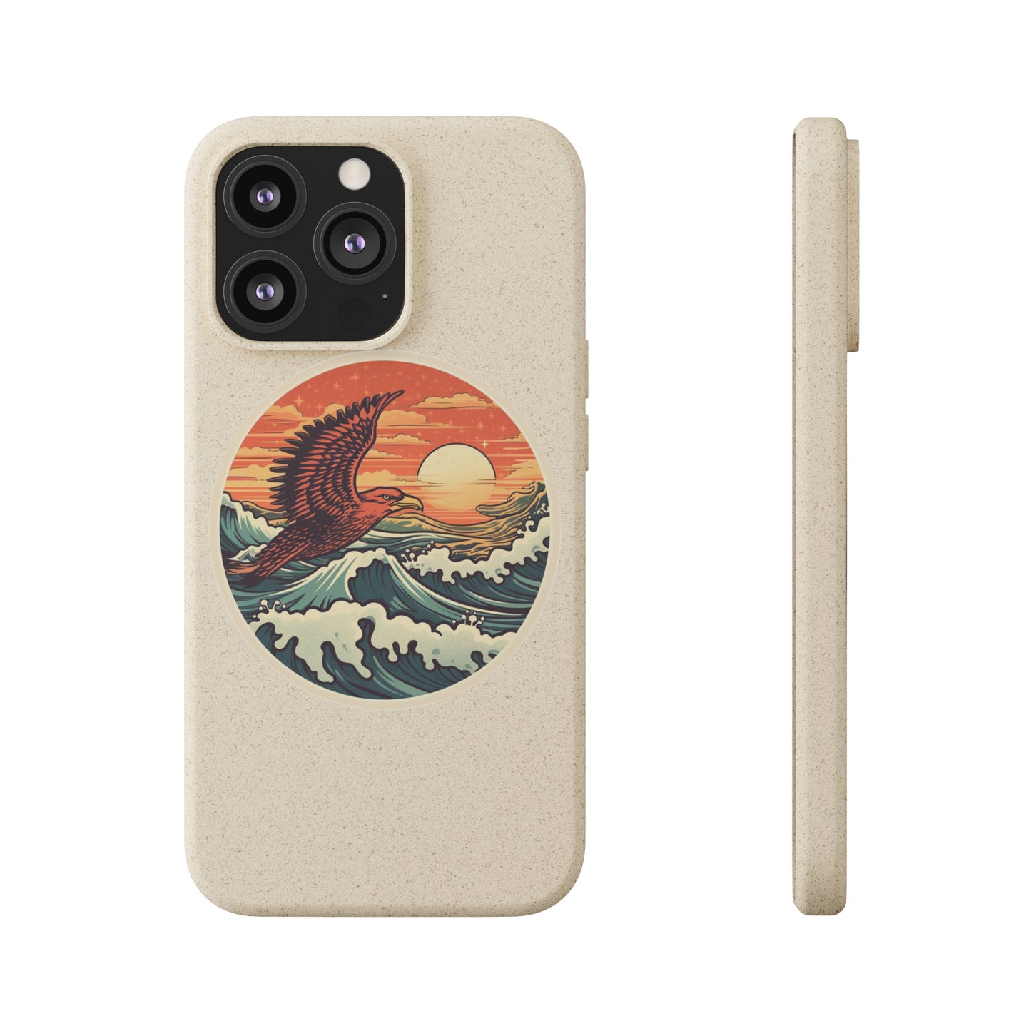 Hawk Ocean Biodegradable Phone Cases