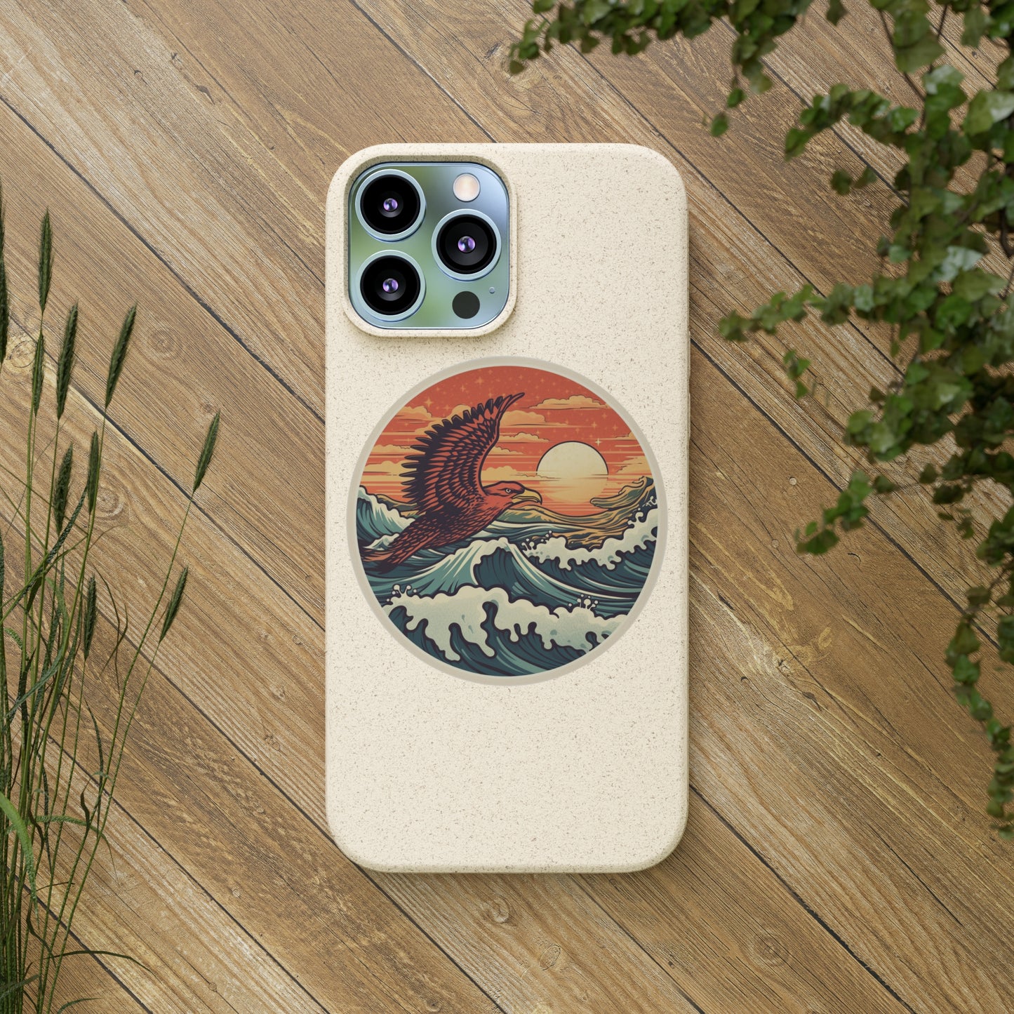 Hawk Ocean Biodegradable Phone Cases