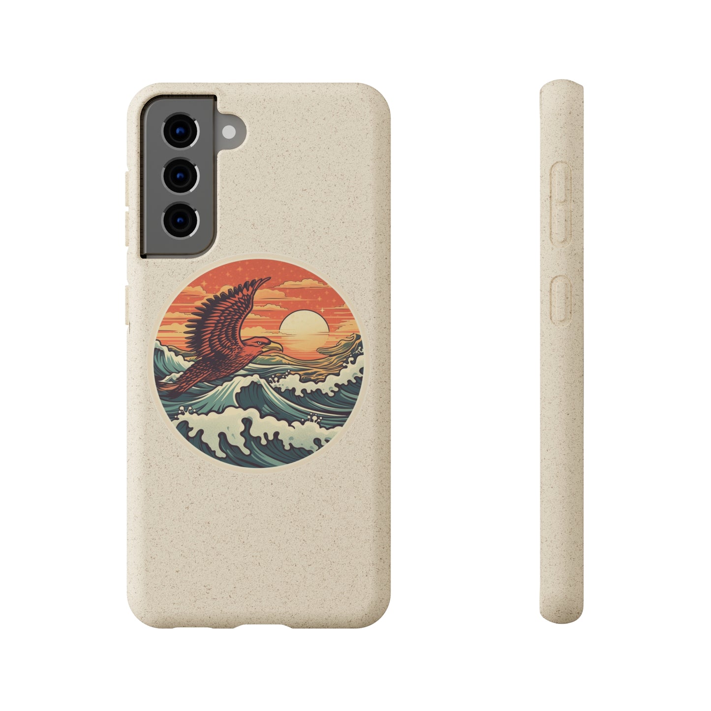 Hawk Ocean Biodegradable Phone Cases