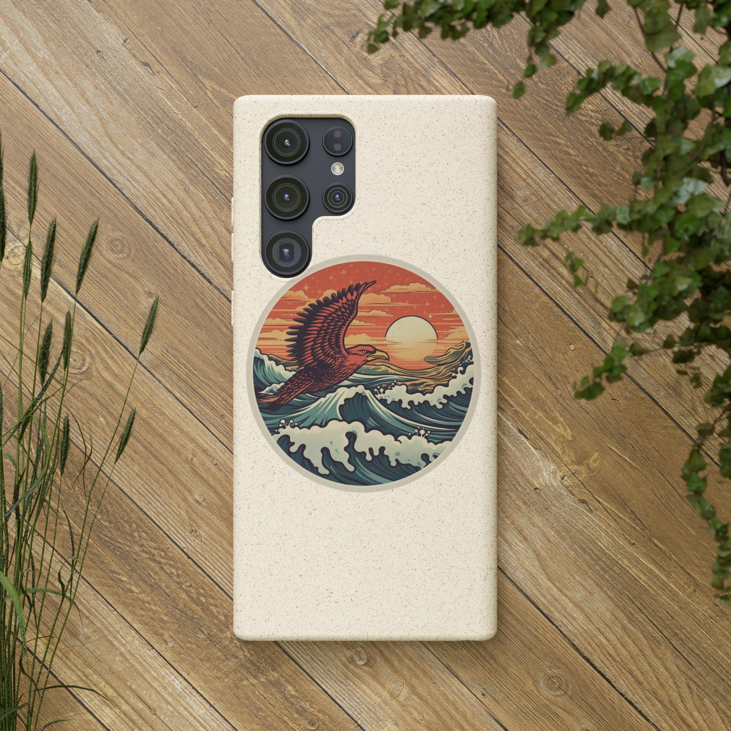 Hawk Ocean Biodegradable Phone Cases