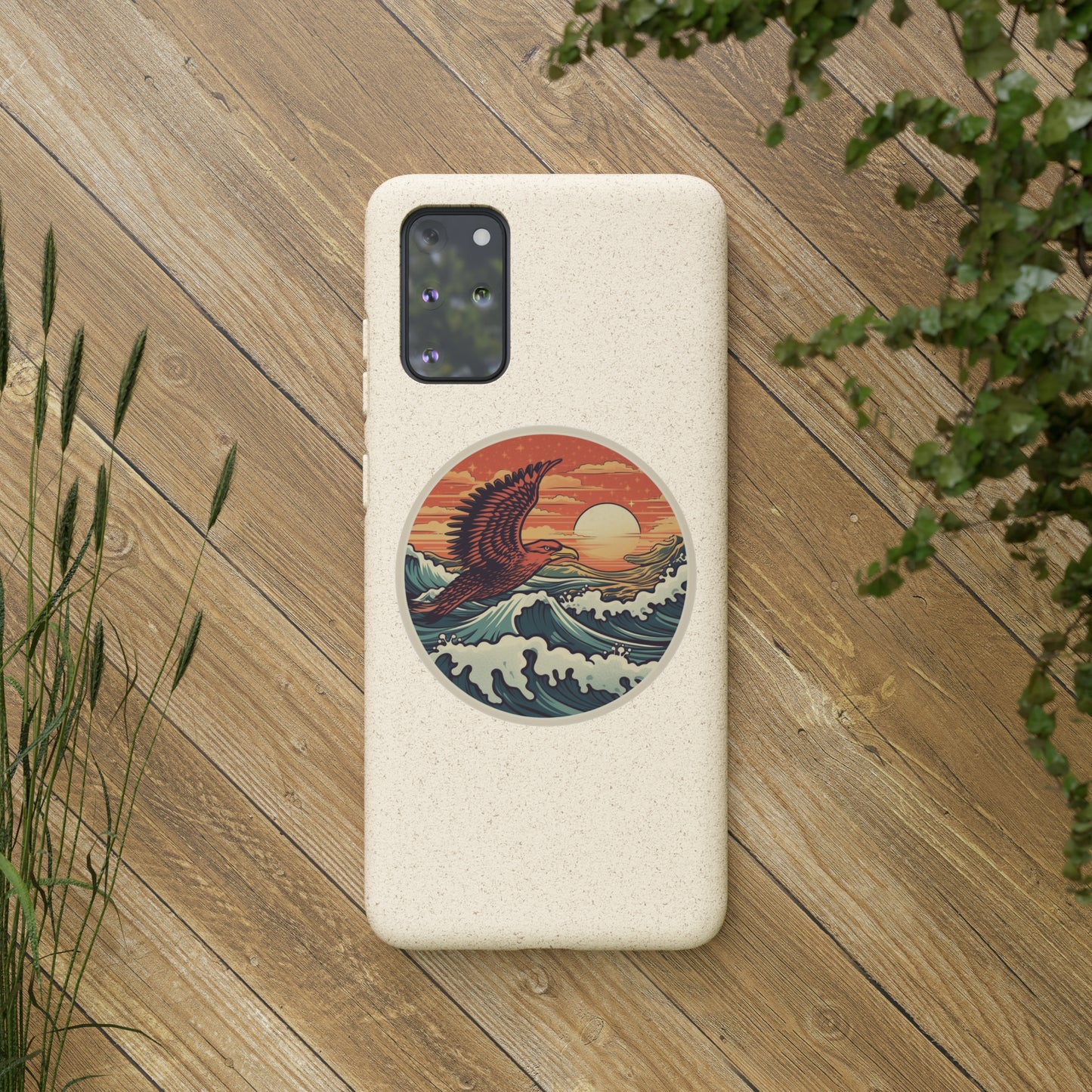 Hawk Ocean Biodegradable Phone Cases