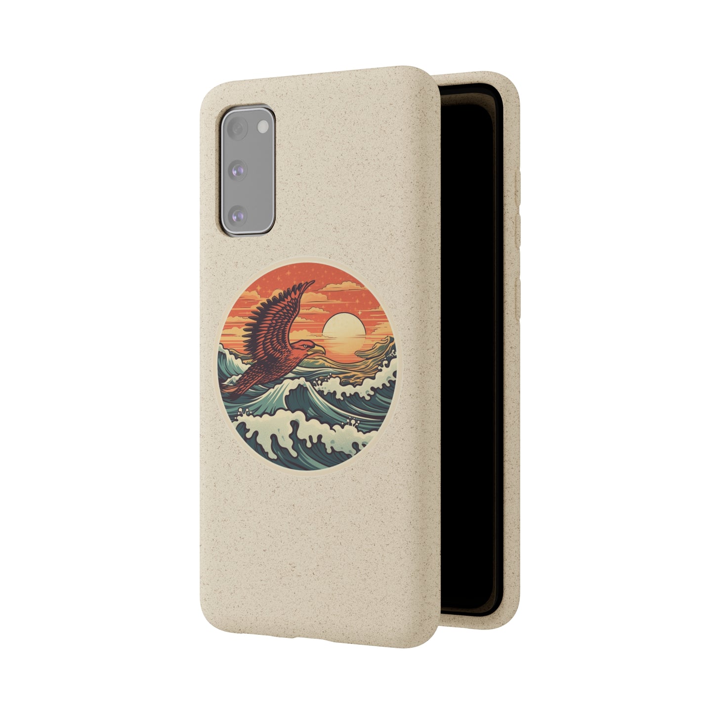 Hawk Ocean Biodegradable Phone Cases