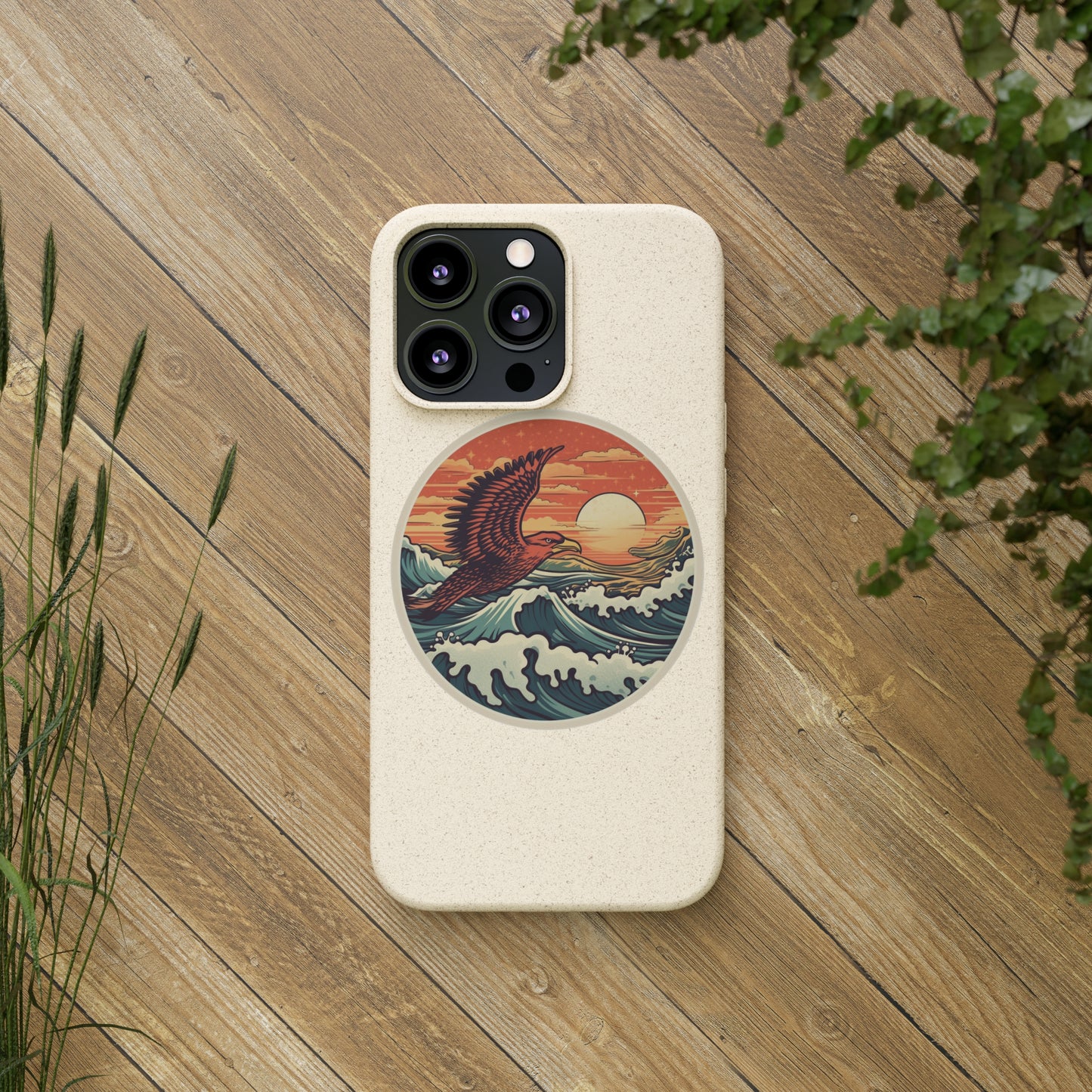 Hawk Ocean Biodegradable Phone Cases