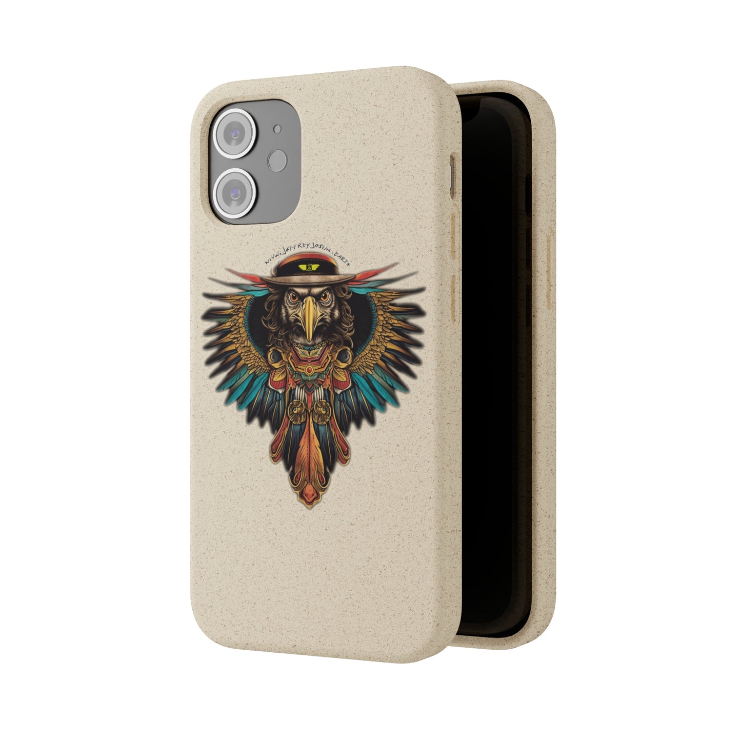 Jeffrey Joslin Hawk Biodegradable Phone Cases