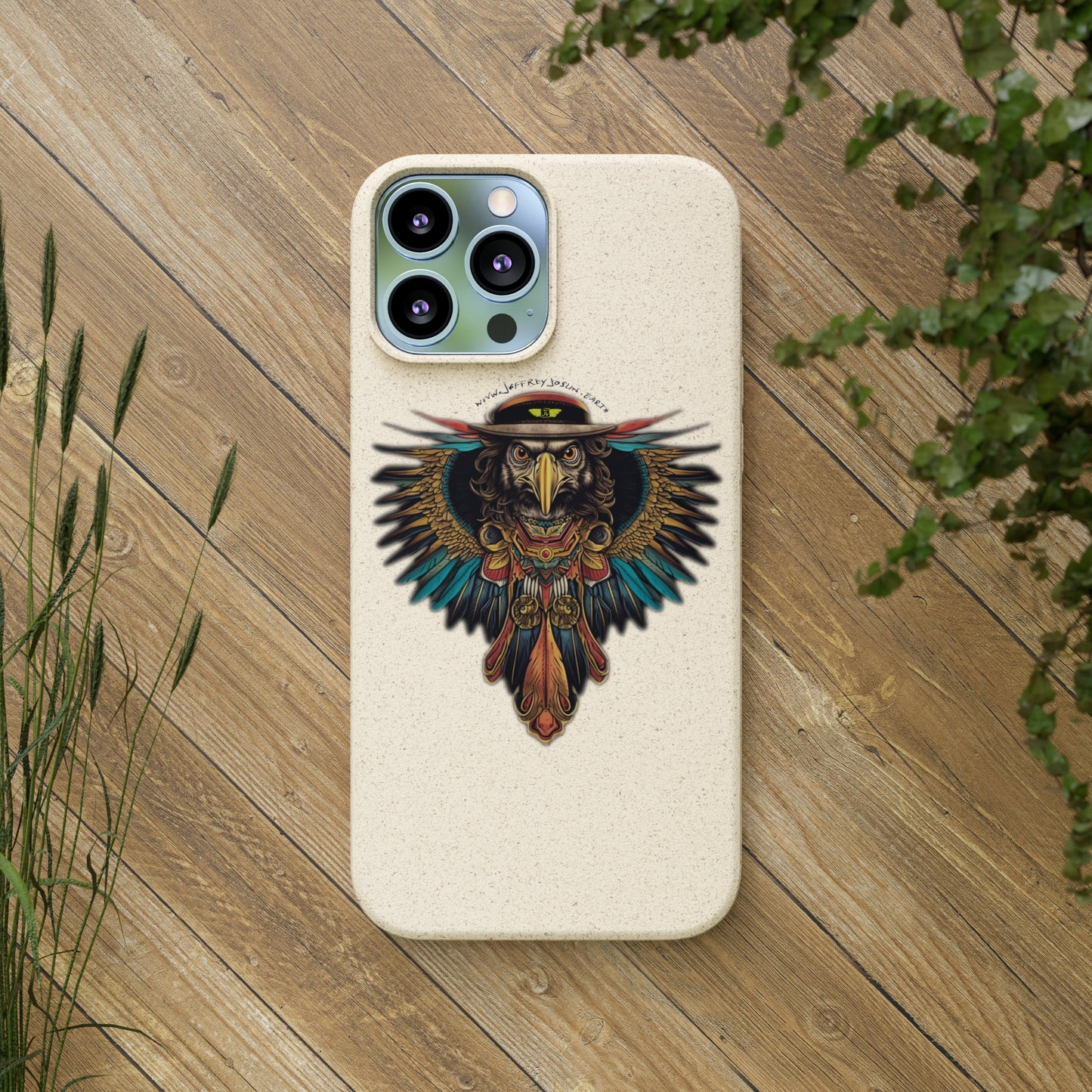 Jeffrey Joslin Hawk Biodegradable Phone Cases