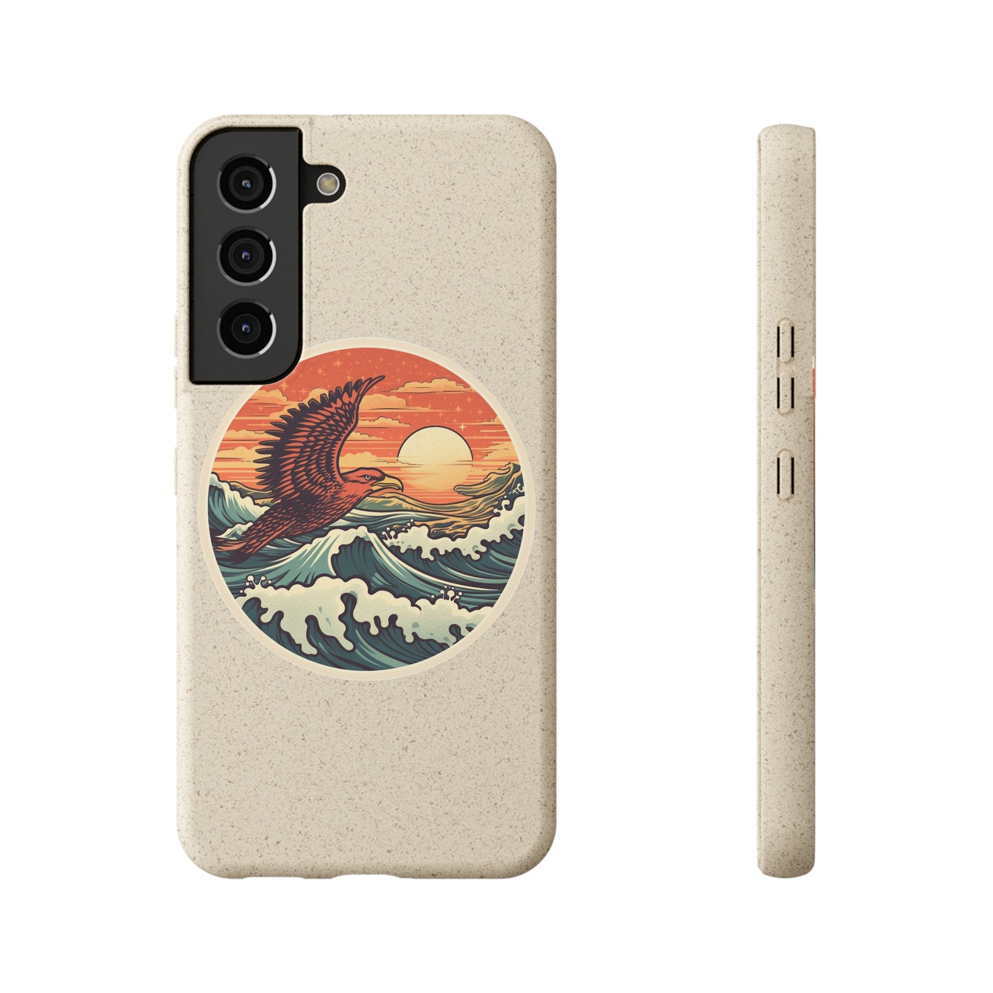 Hawk Ocean Biodegradable Phone Cases