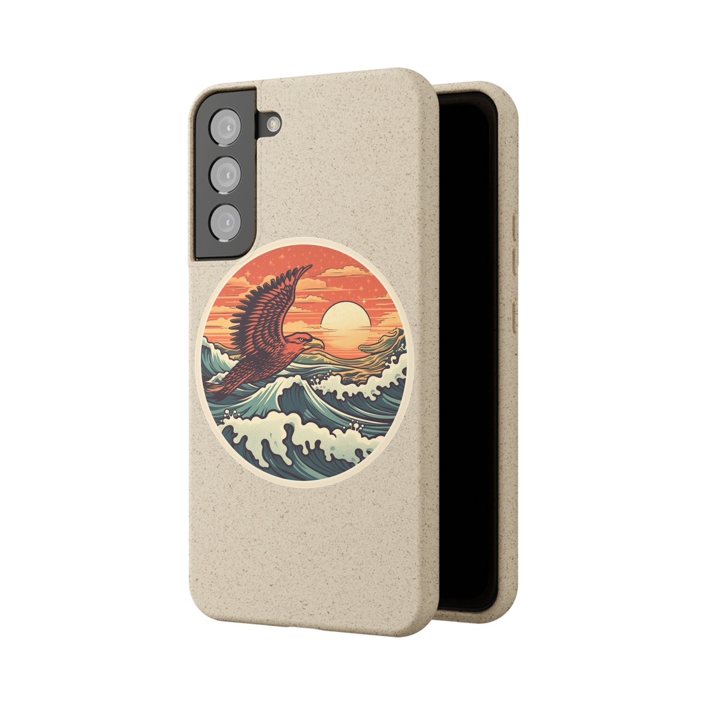 Hawk Ocean Biodegradable Phone Cases