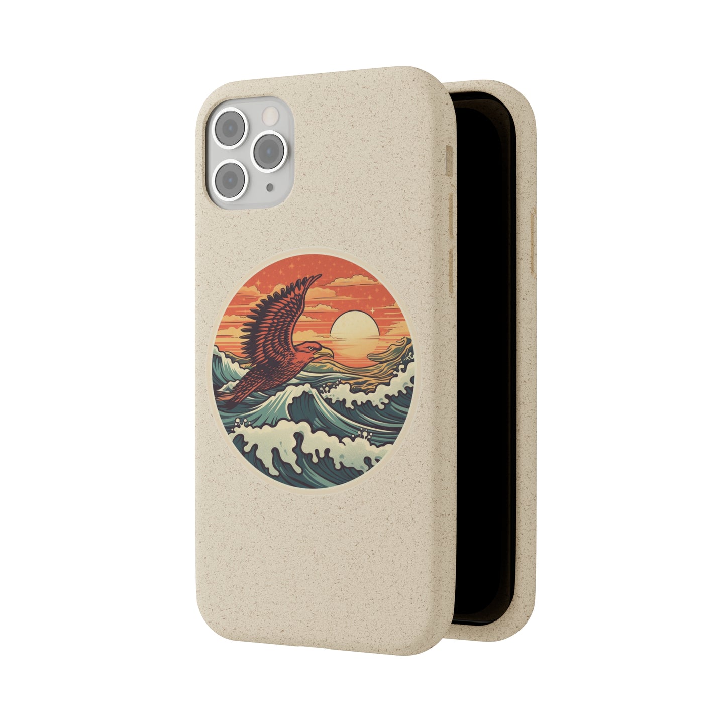 Hawk Ocean Biodegradable Phone Cases