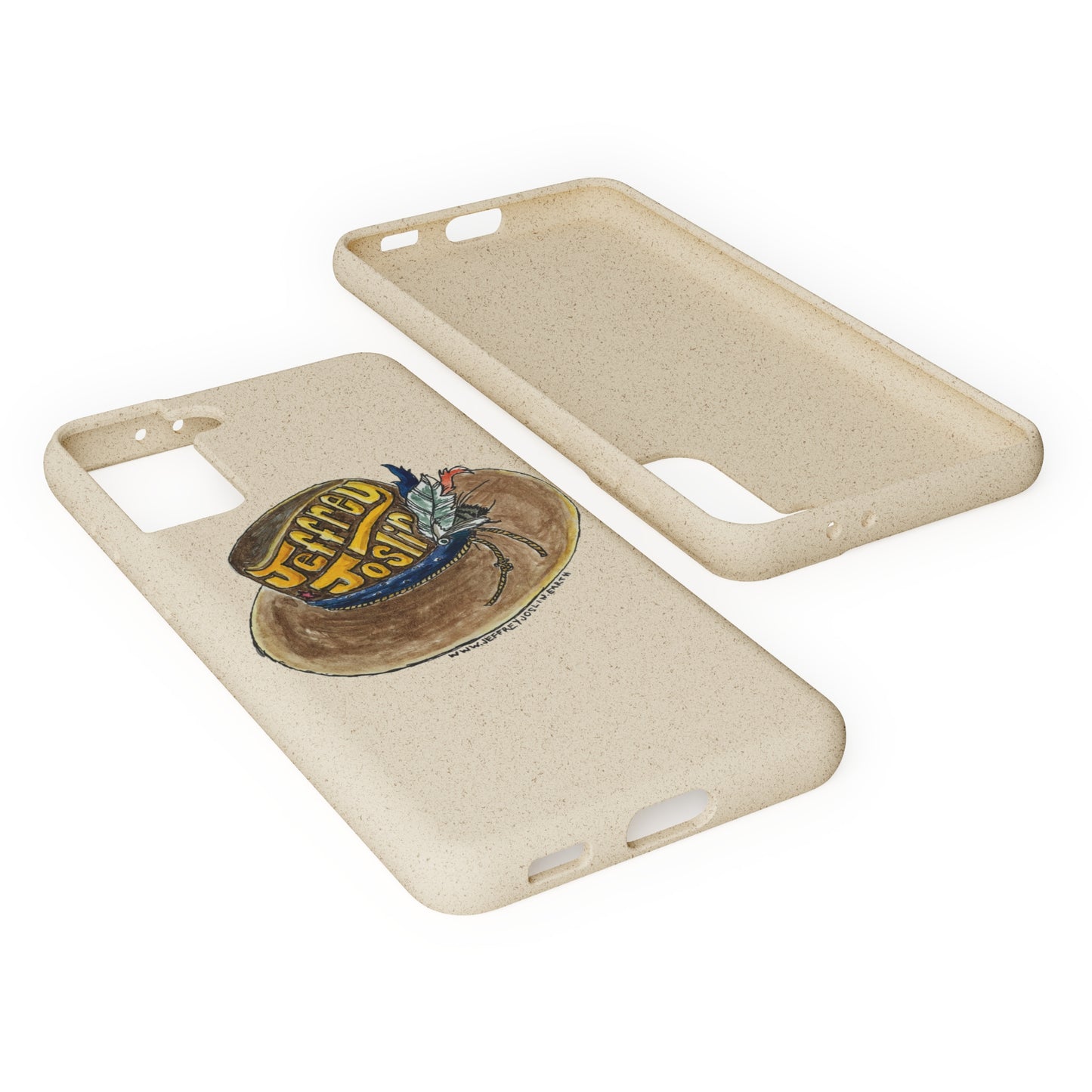 JJ Watercolor Hat Biodegradable Phone Cases