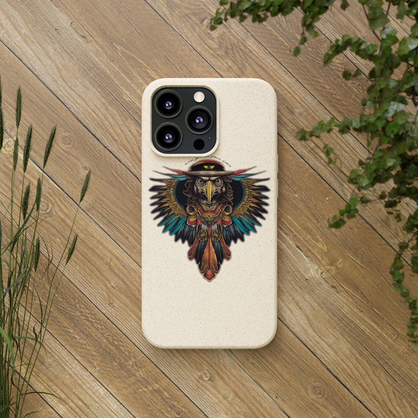 Jeffrey Joslin Hawk Biodegradable Phone Cases