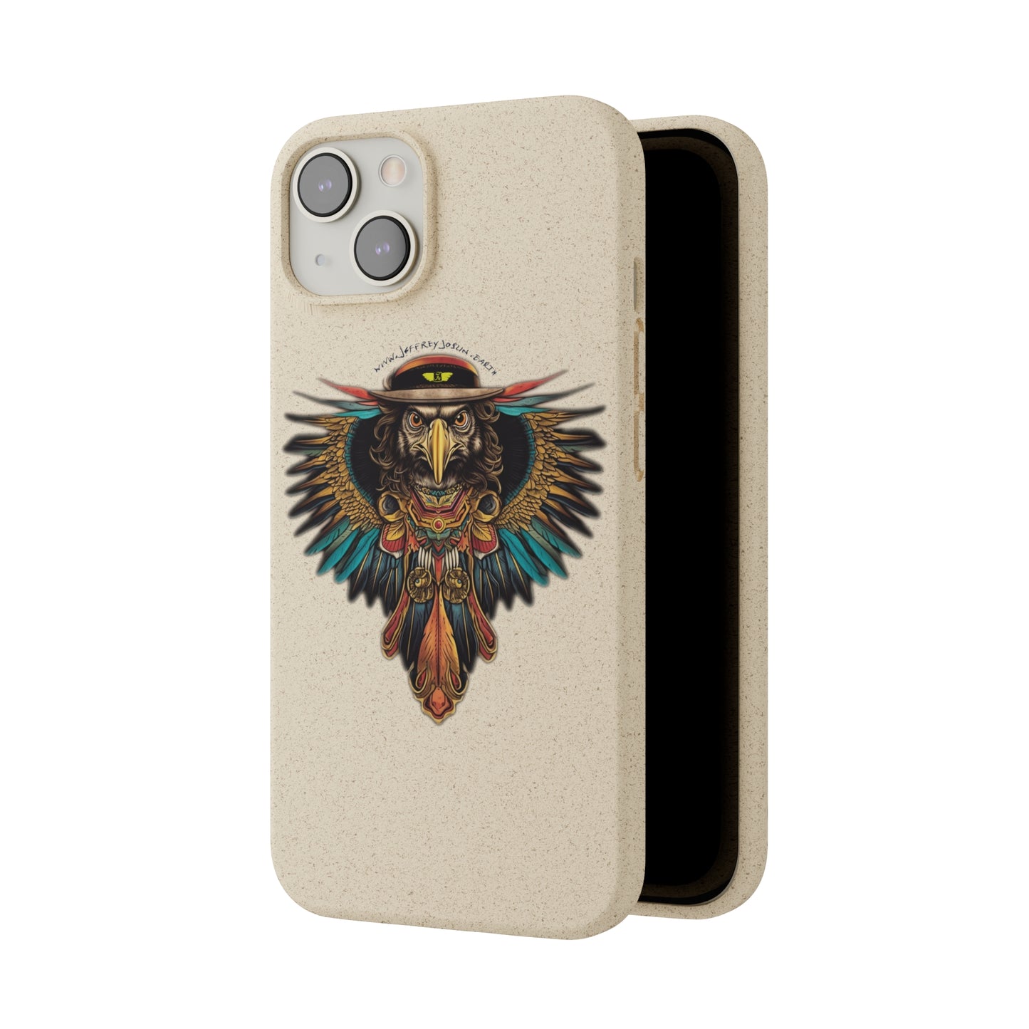 Jeffrey Joslin Hawk Biodegradable Phone Cases