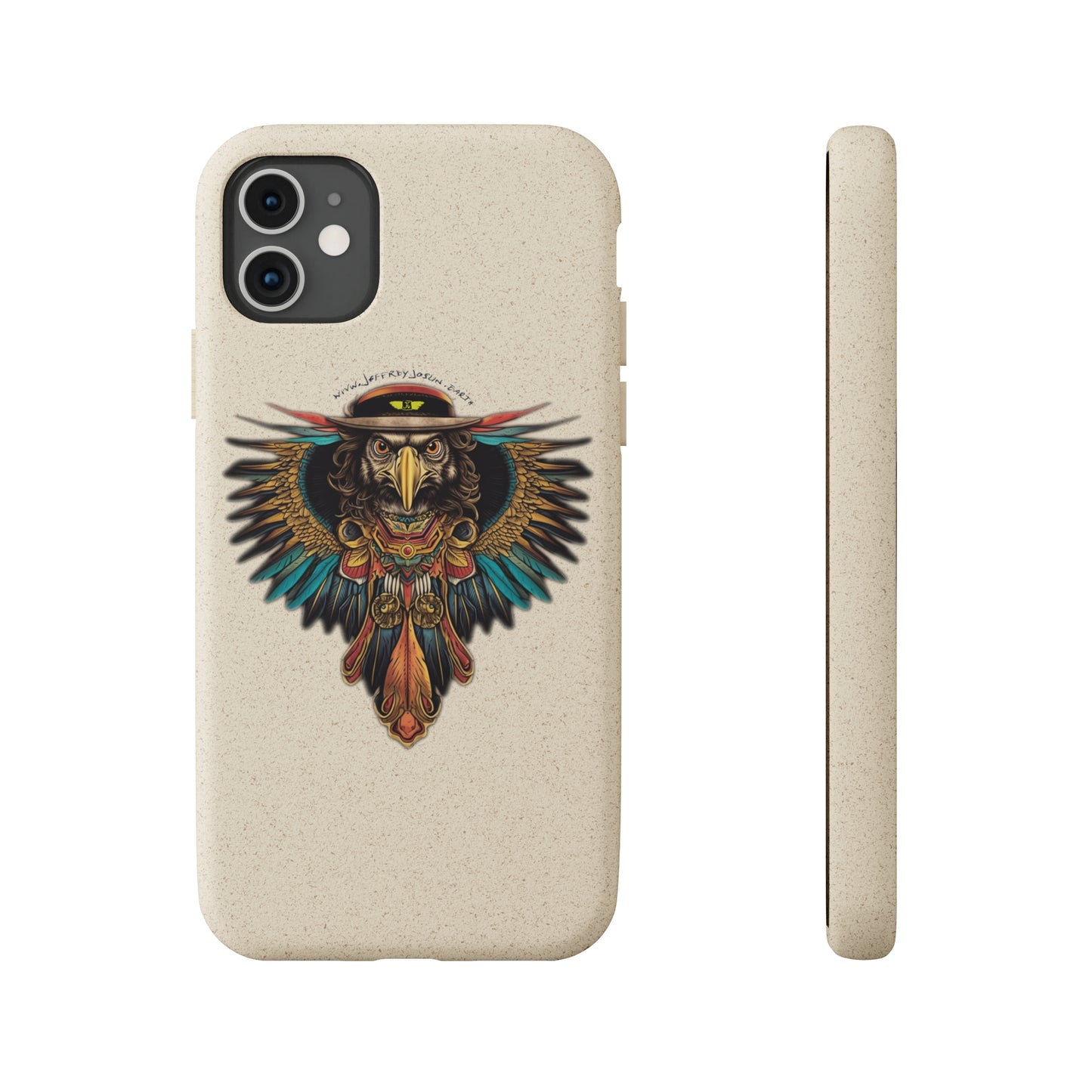 Jeffrey Joslin Hawk Biodegradable Phone Cases