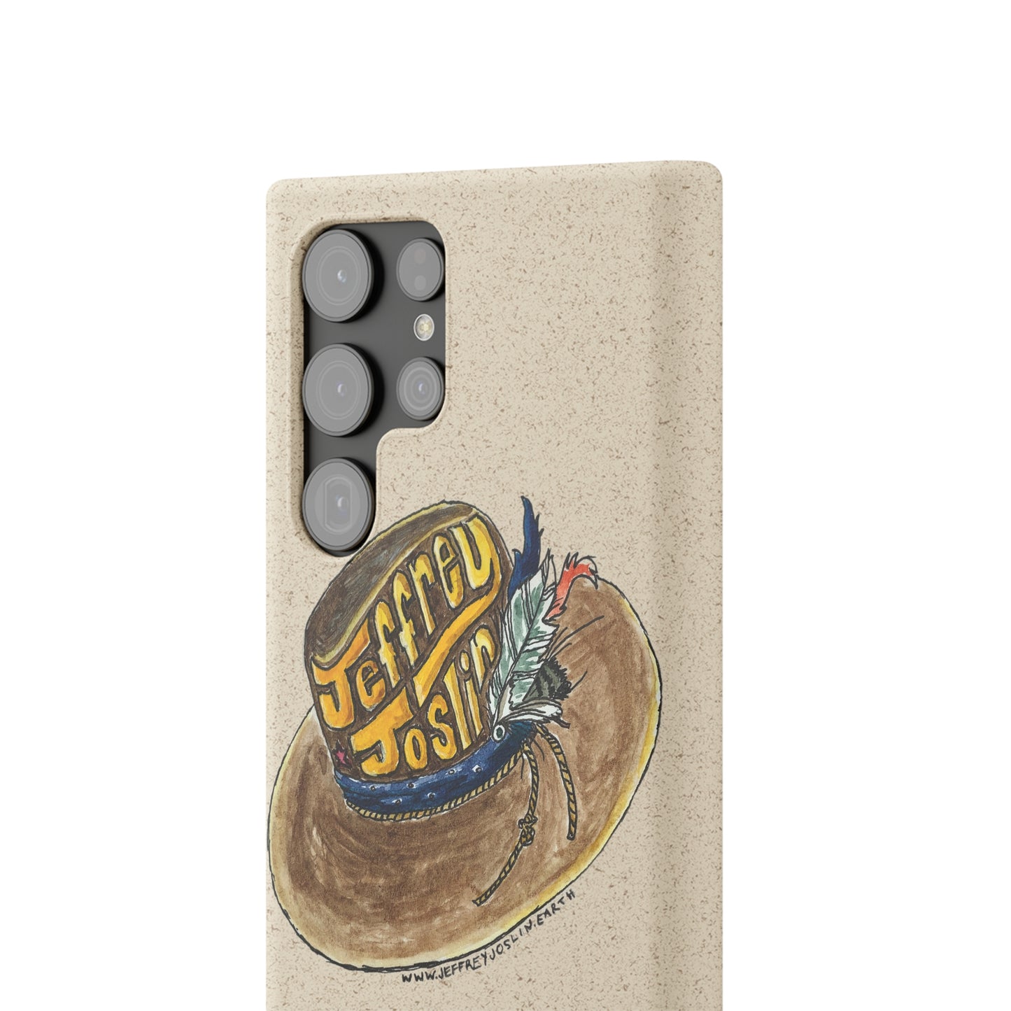 JJ Watercolor Hat Biodegradable Phone Cases