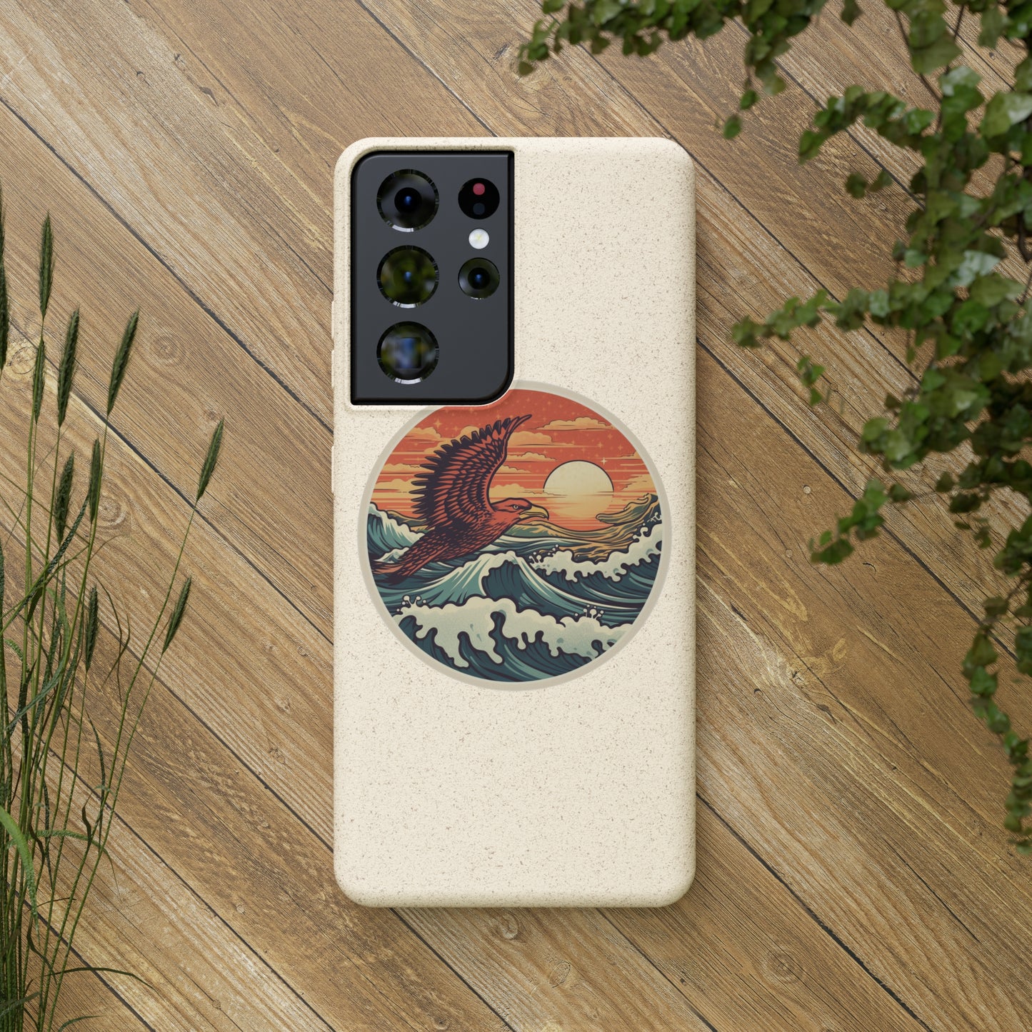 Hawk Ocean Biodegradable Phone Cases