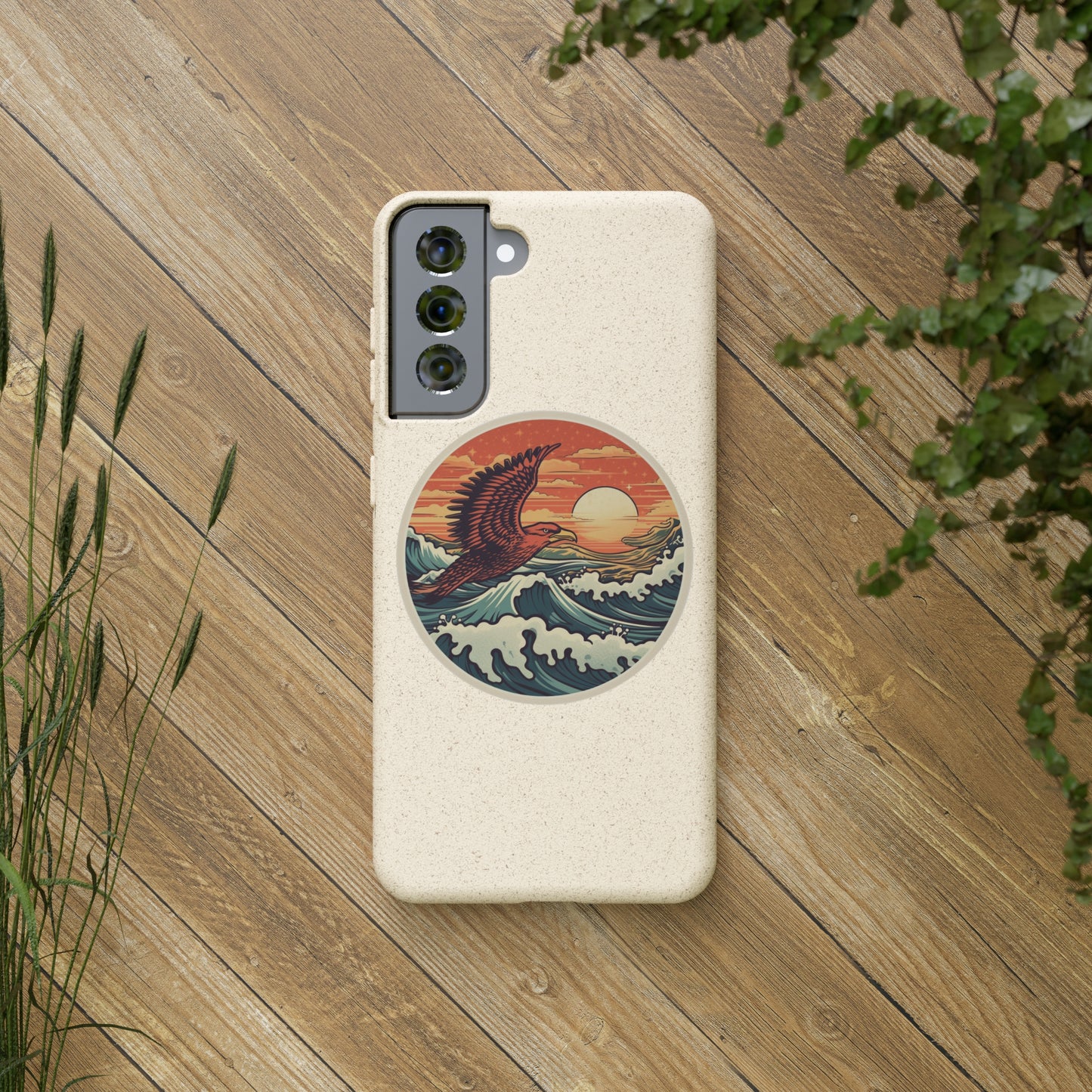 Hawk Ocean Biodegradable Phone Cases