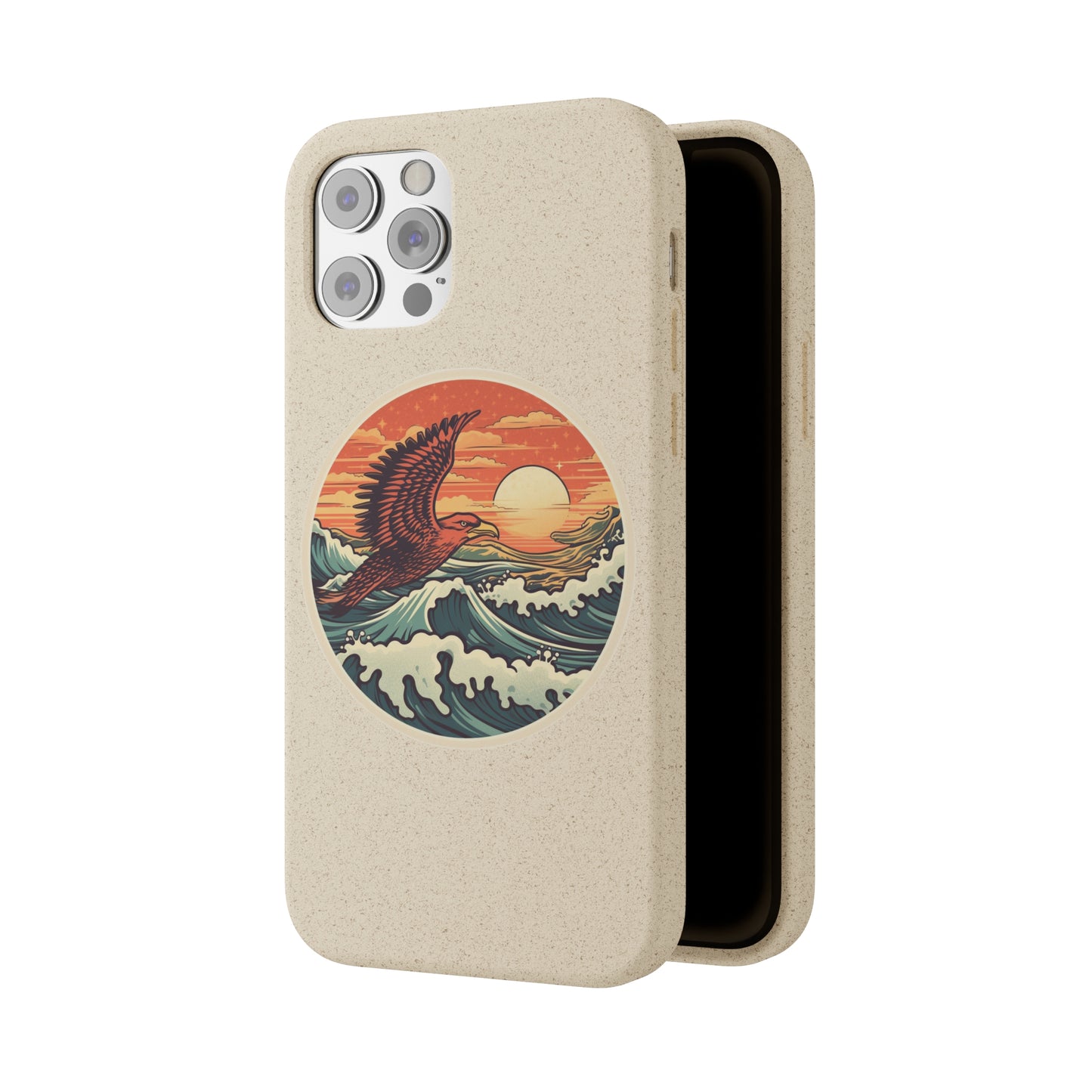 Hawk Ocean Biodegradable Phone Cases