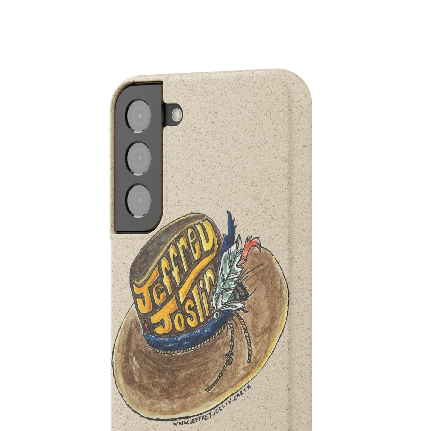 JJ Watercolor Hat Biodegradable Phone Cases